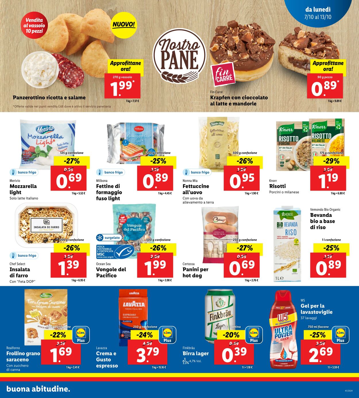 Volantino Lidl 07.10.2024 - 13.10.2024