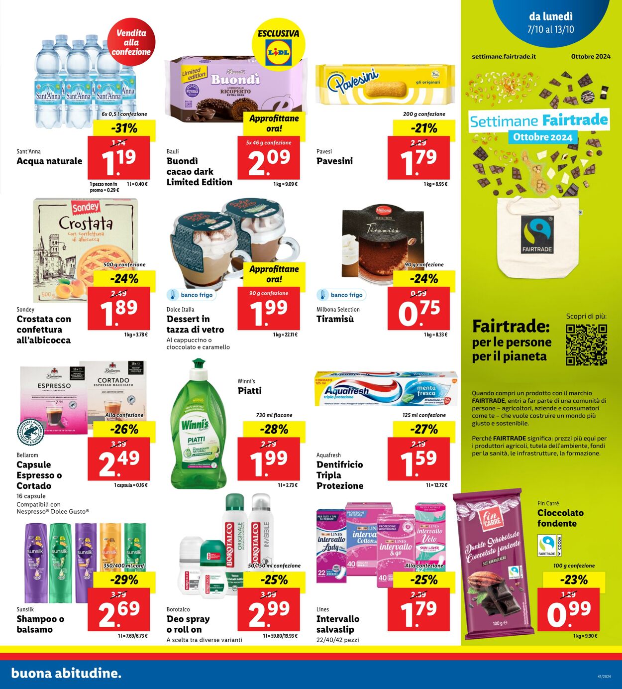 Volantino Lidl 07.10.2024 - 13.10.2024