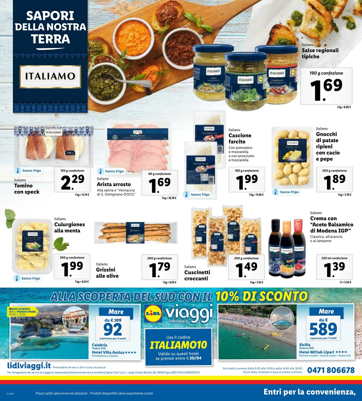 Volantino Lidl 08.04.2024 - 14.04.2024