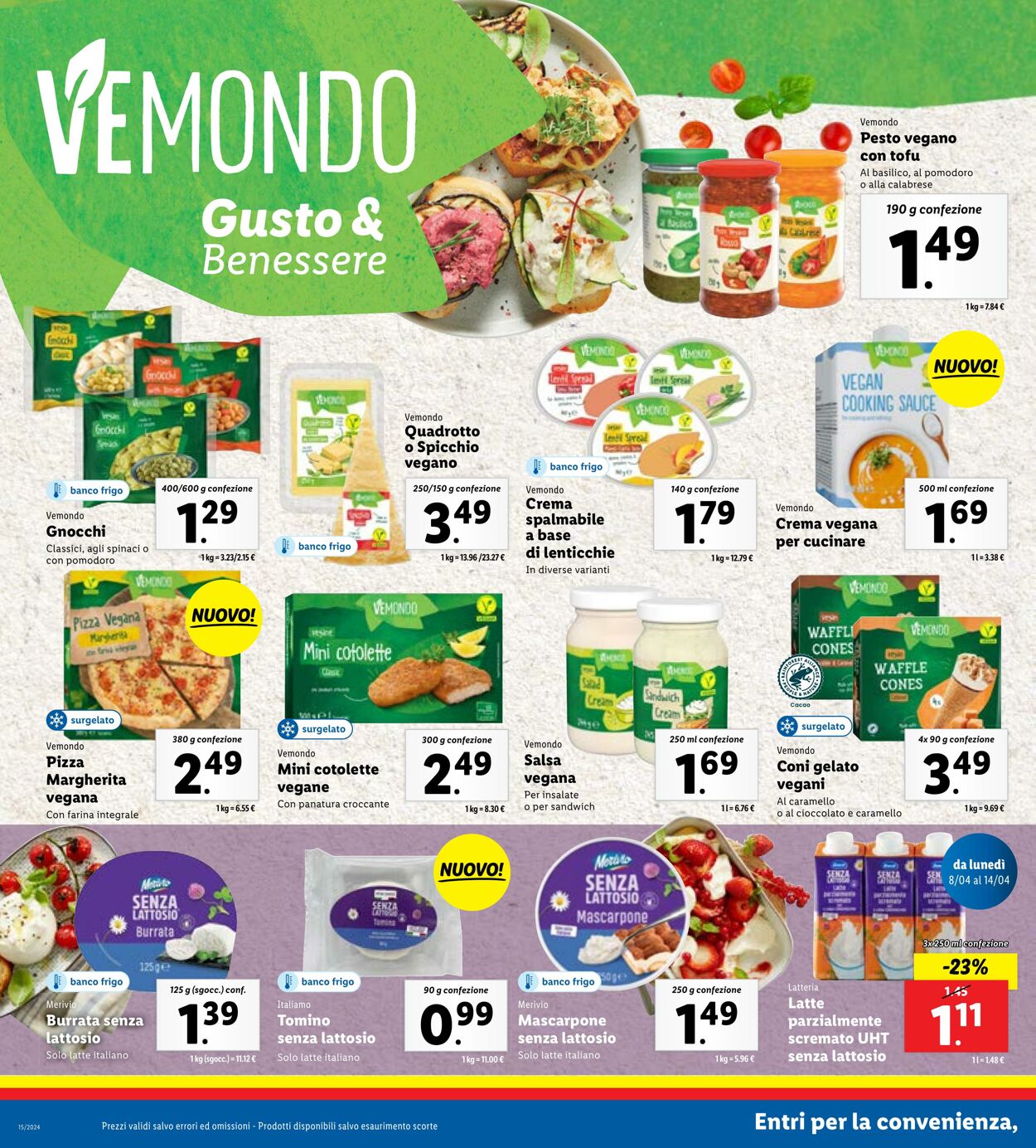 Volantino Lidl 08.04.2024 - 14.04.2024