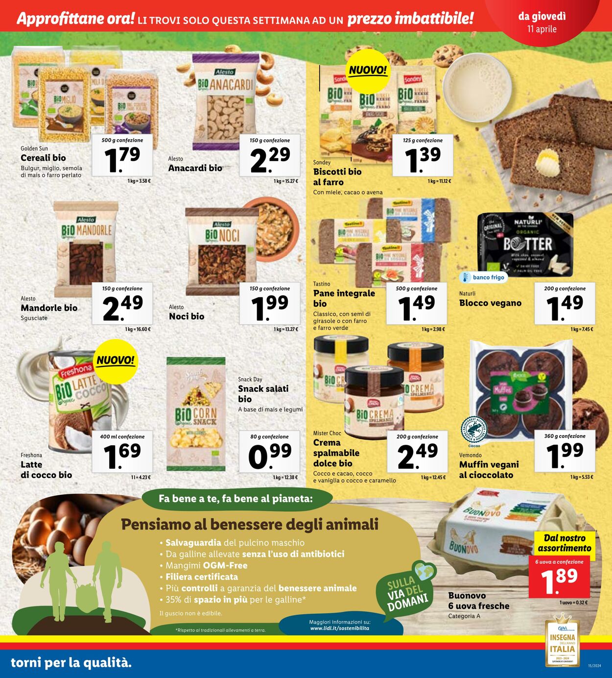 Volantino Lidl 08.04.2024 - 14.04.2024