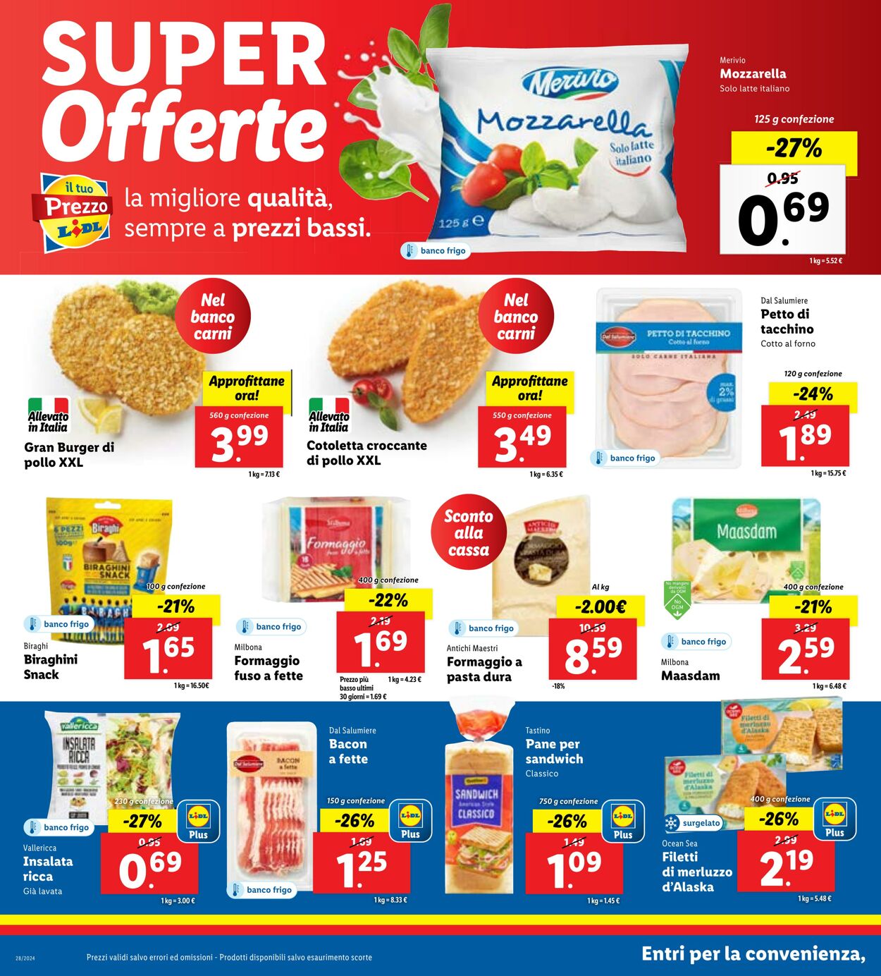 Volantino Lidl 08.07.2024 - 14.07.2024