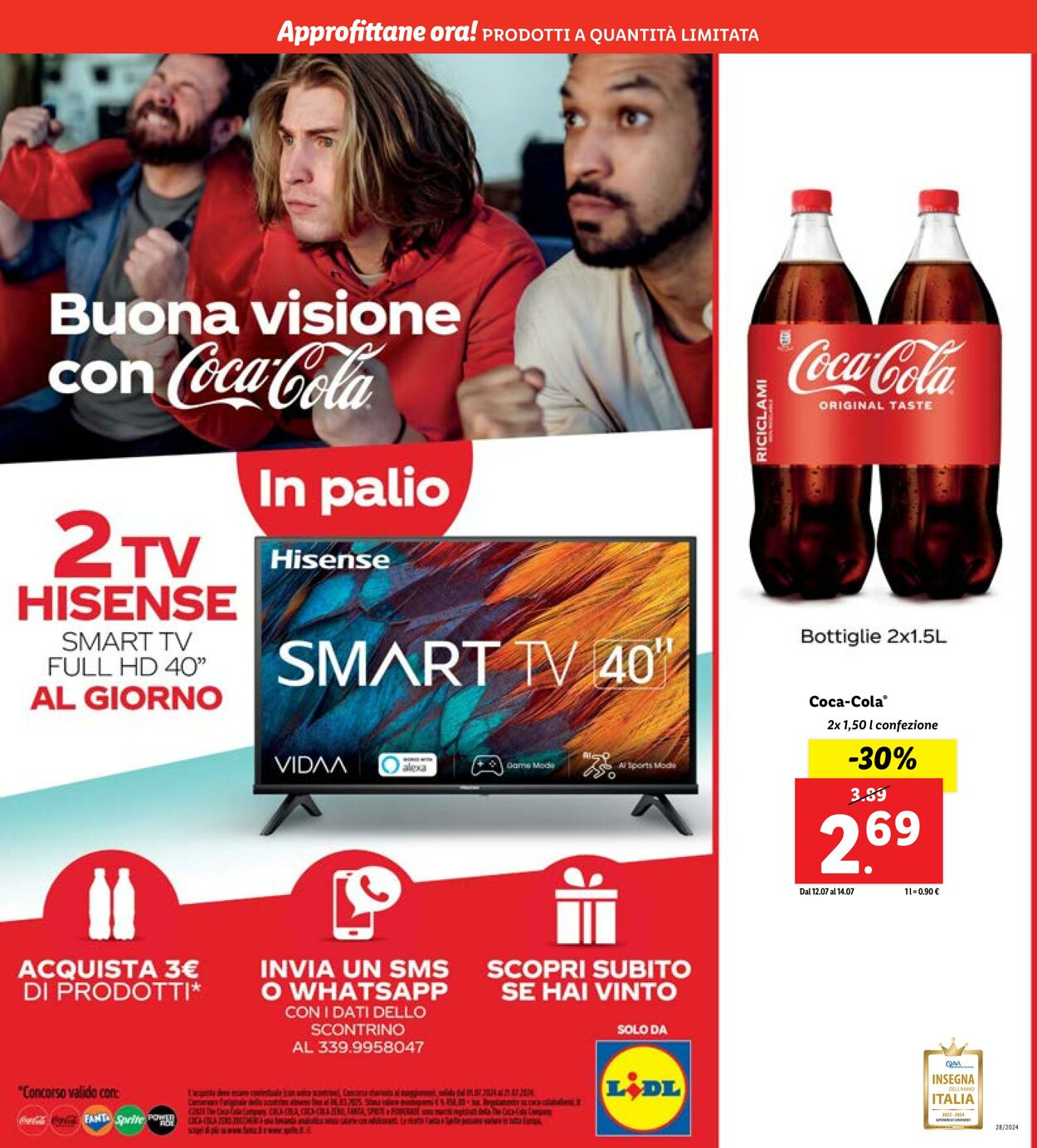 Volantino Lidl 08.07.2024 - 14.07.2024