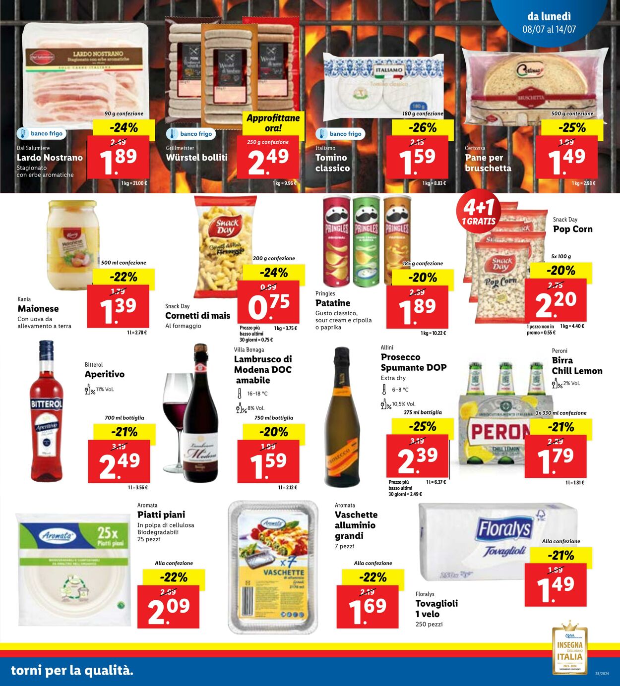 Volantino Lidl 08.07.2024 - 14.07.2024