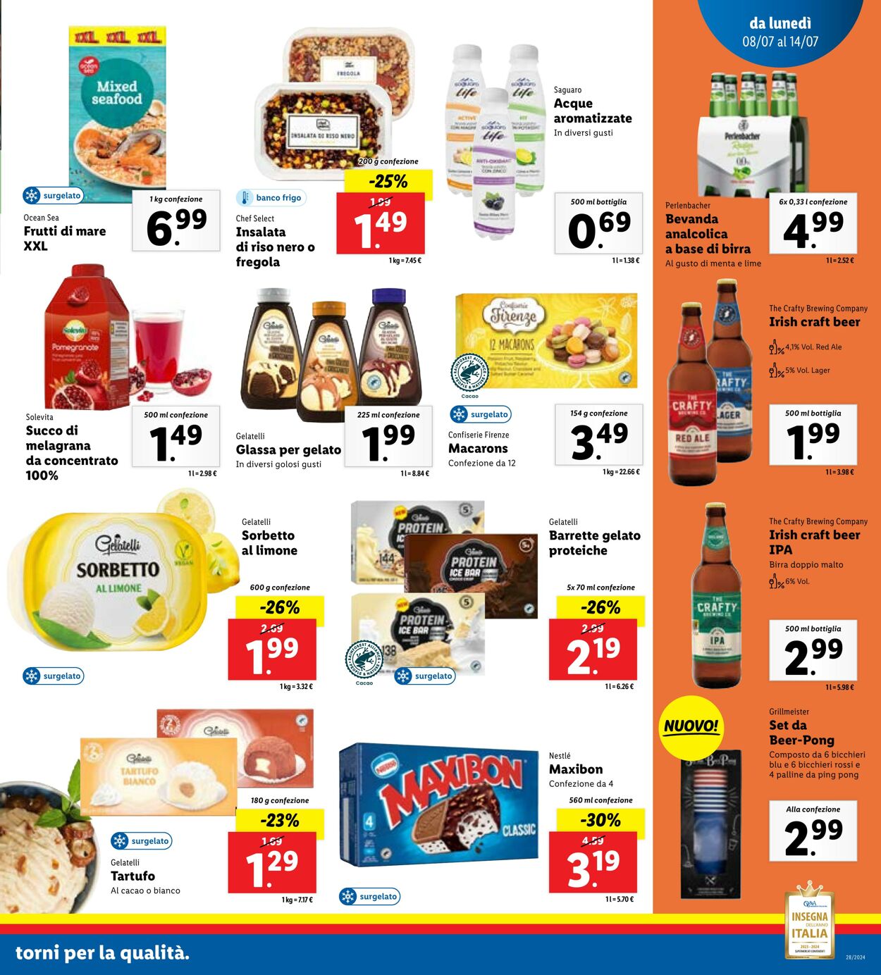 Volantino Lidl 08.07.2024 - 14.07.2024