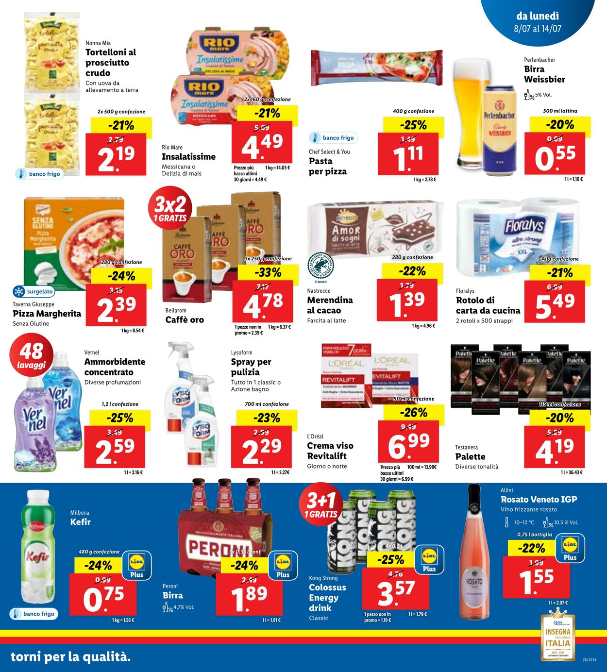 Volantino Lidl 08.07.2024 - 14.07.2024