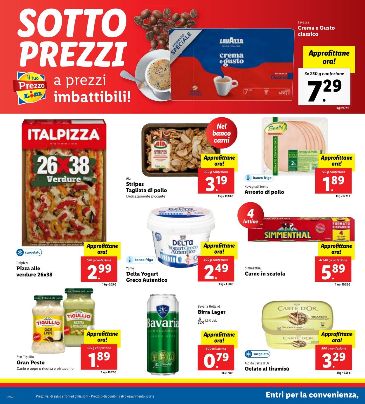 Volantino Lidl 08.07.2024 - 14.07.2024