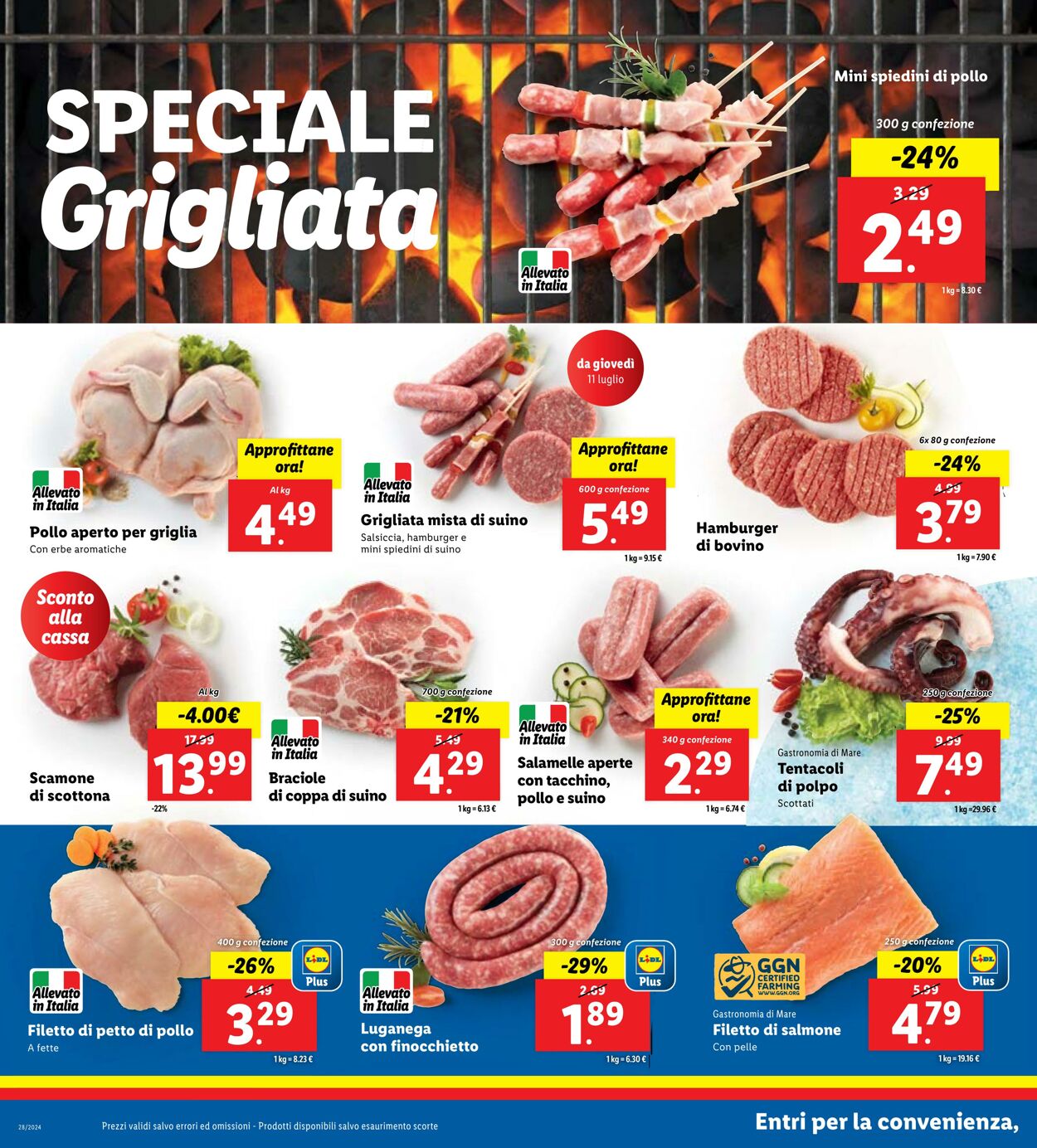 Volantino Lidl 08.07.2024 - 14.07.2024