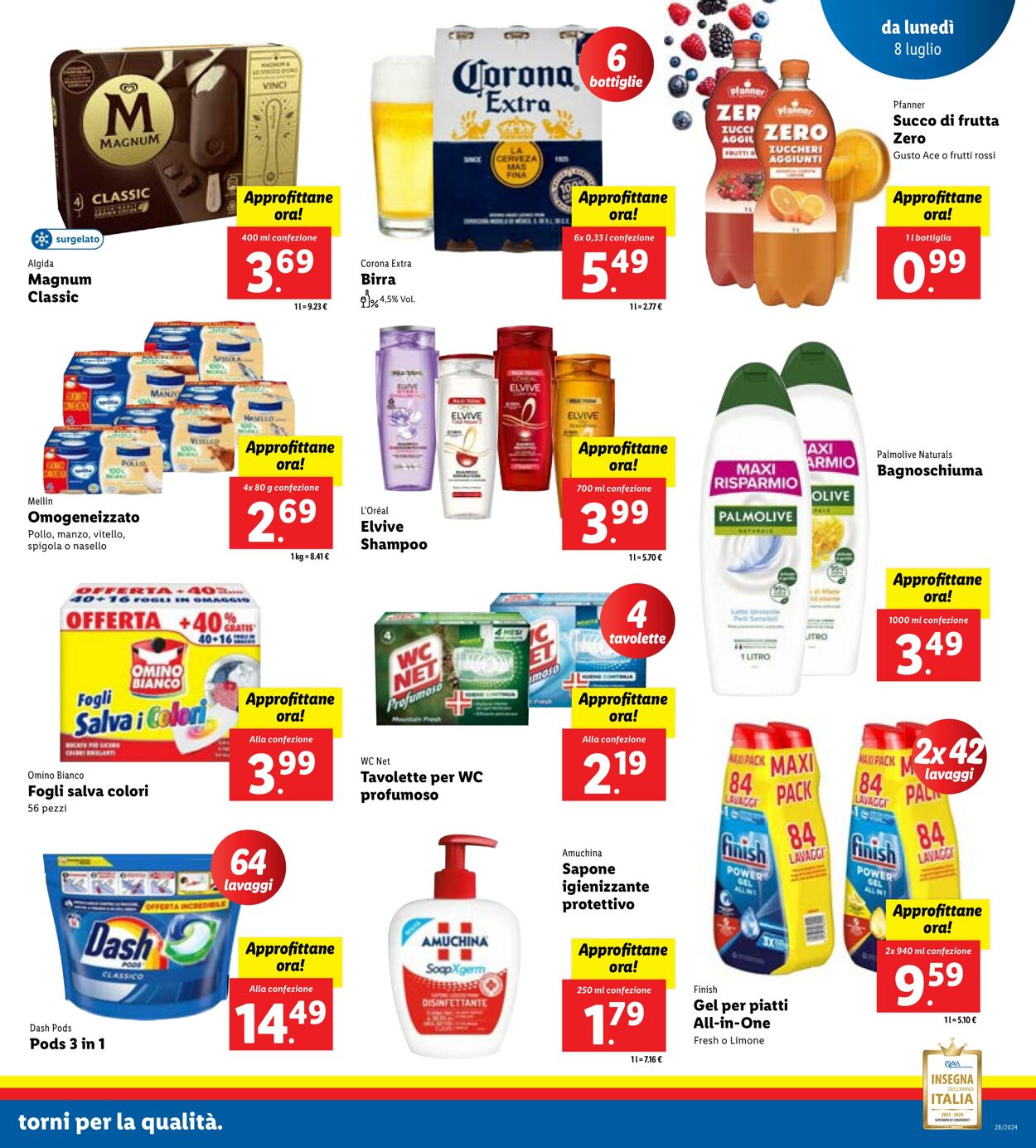 Volantino Lidl 08.07.2024 - 14.07.2024