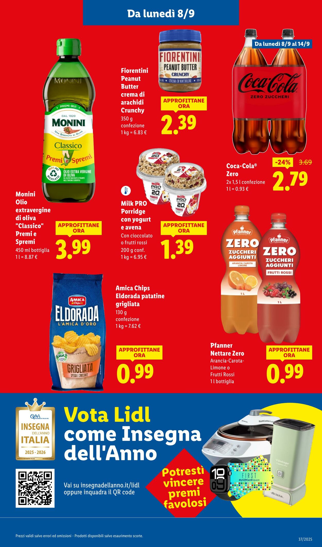 Volantino Lidl 08.09.2025 - 14.09.2025