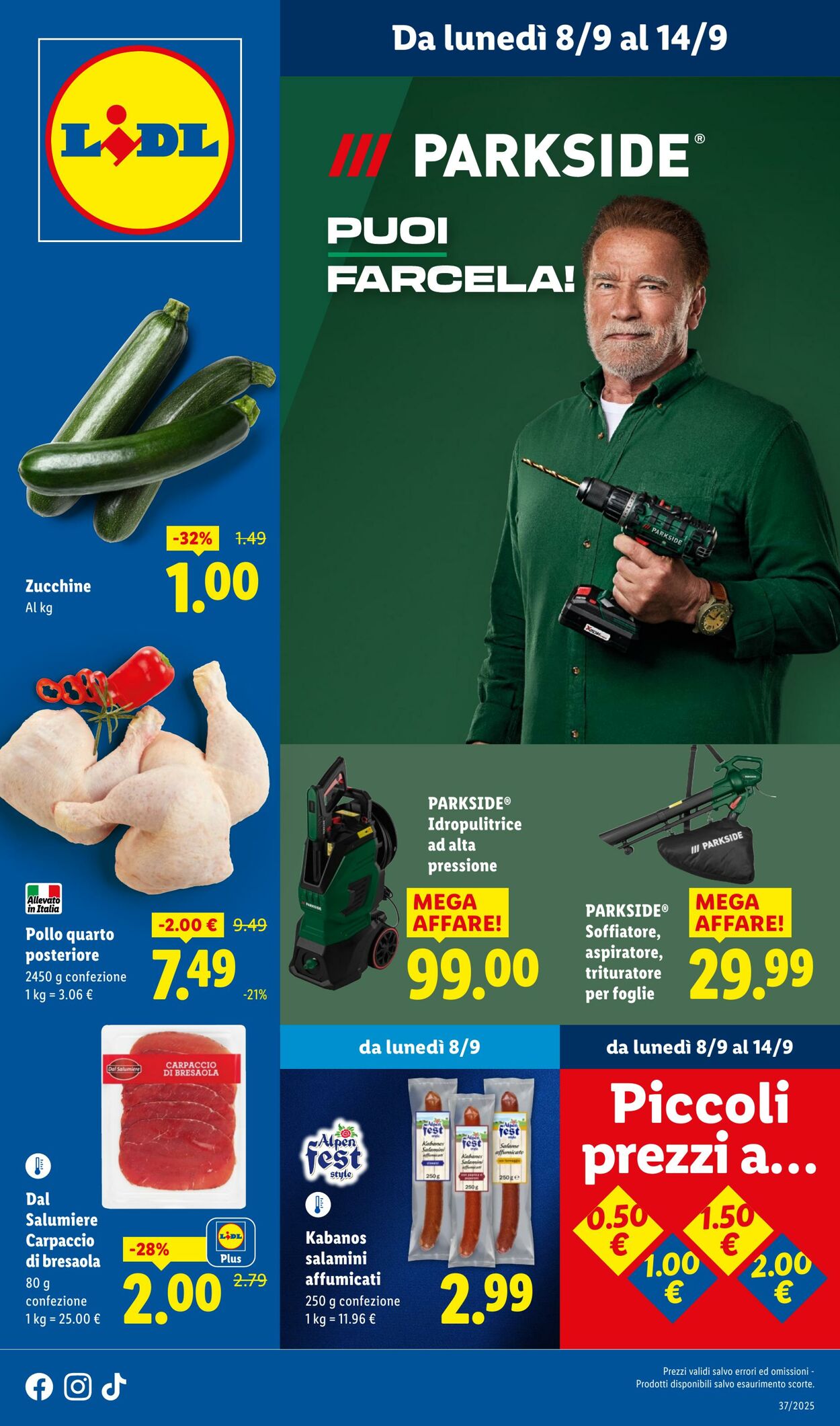 Volantino Lidl 08.09.2025 - 14.09.2025
