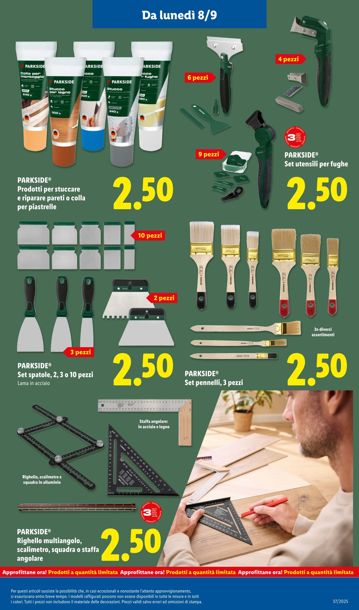 Volantino Lidl 08.09.2025 - 14.09.2025