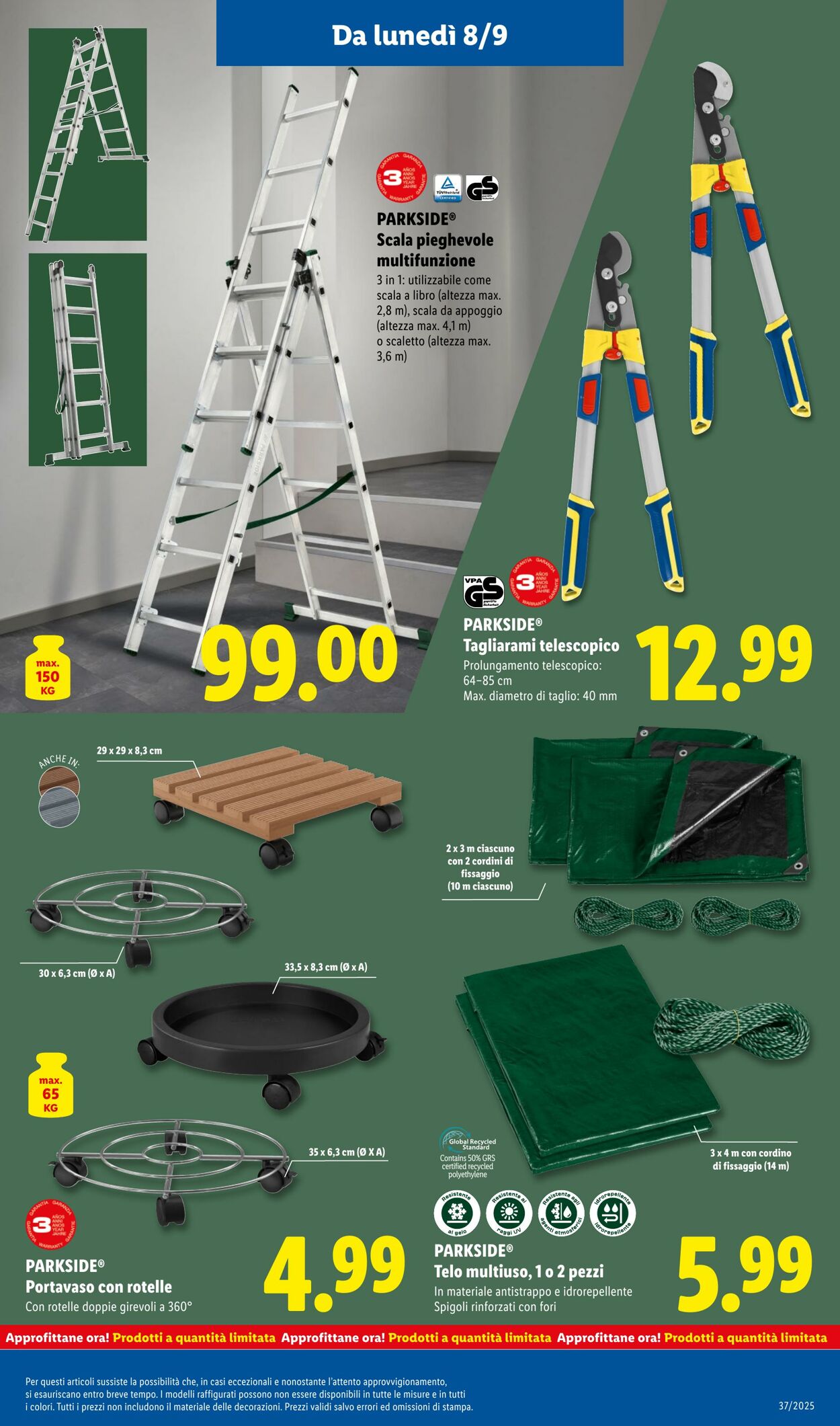 Volantino Lidl 08.09.2025 - 14.09.2025