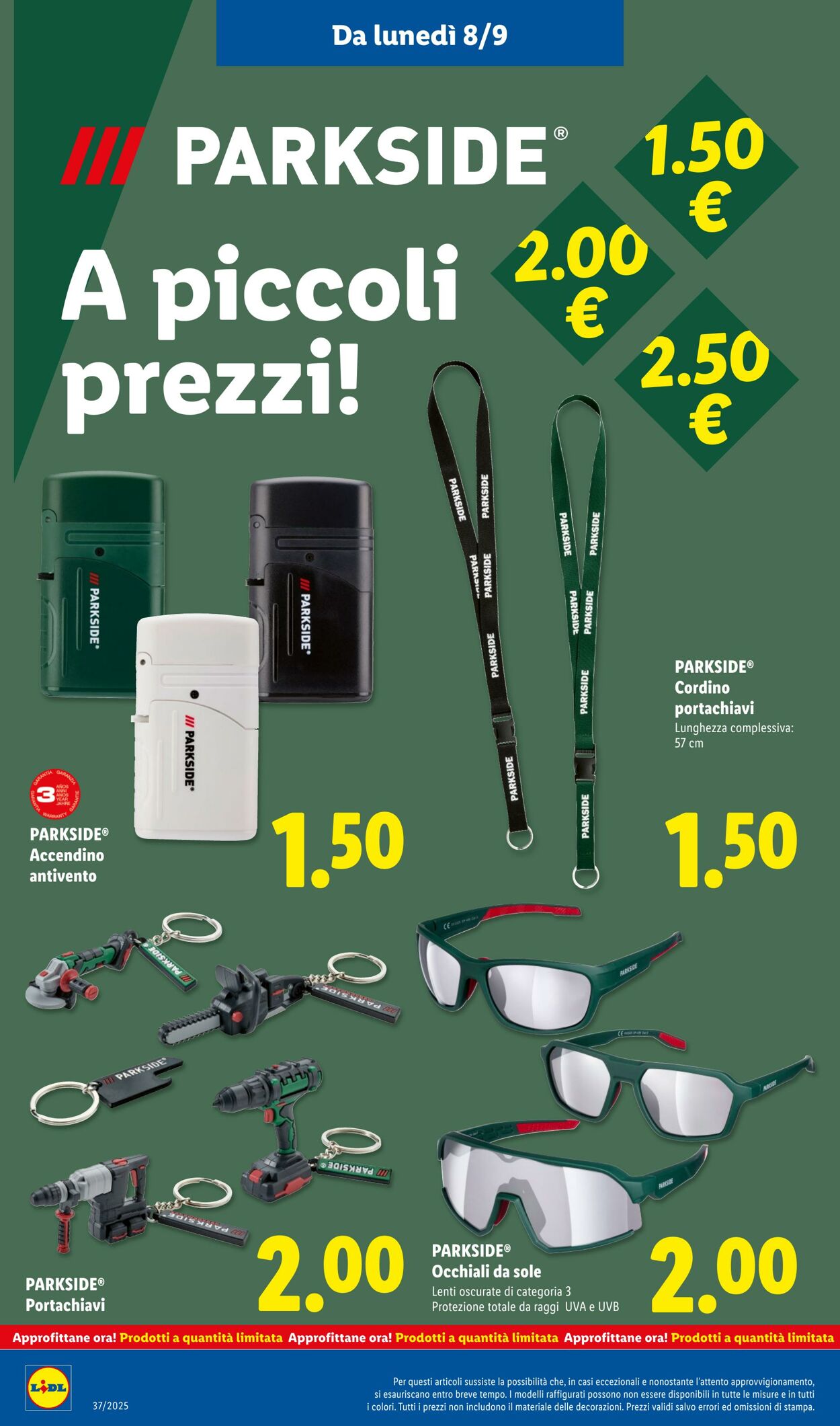 Volantino Lidl 08.09.2025 - 14.09.2025