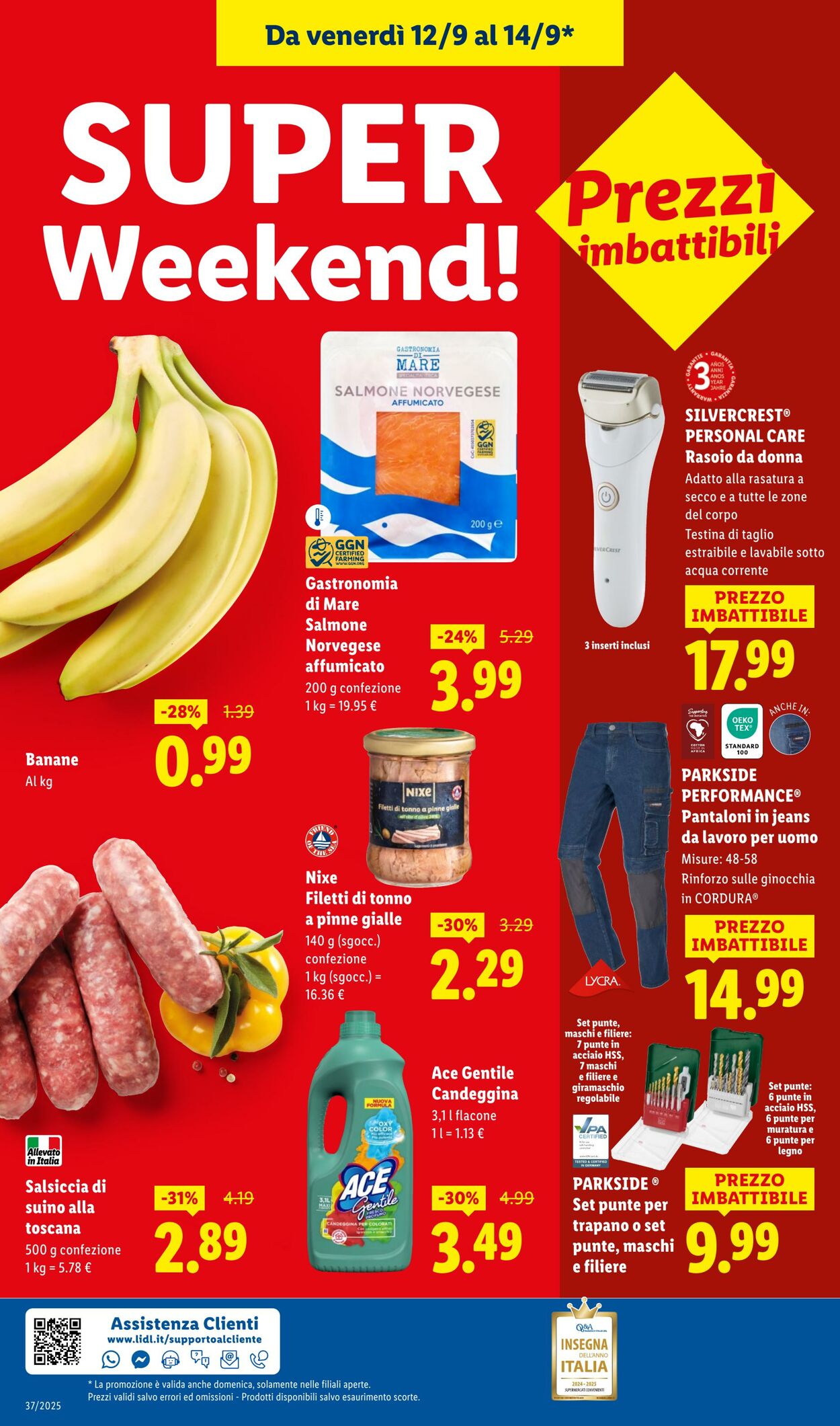 Volantino Lidl 08.09.2025 - 14.09.2025
