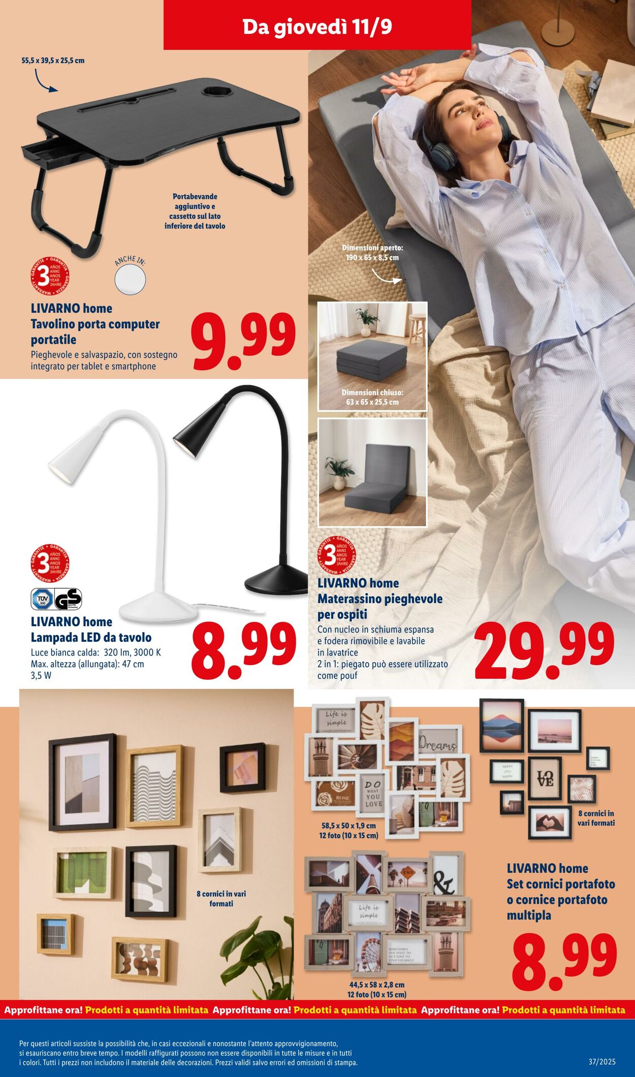 Volantino Lidl 08.09.2025 - 14.09.2025