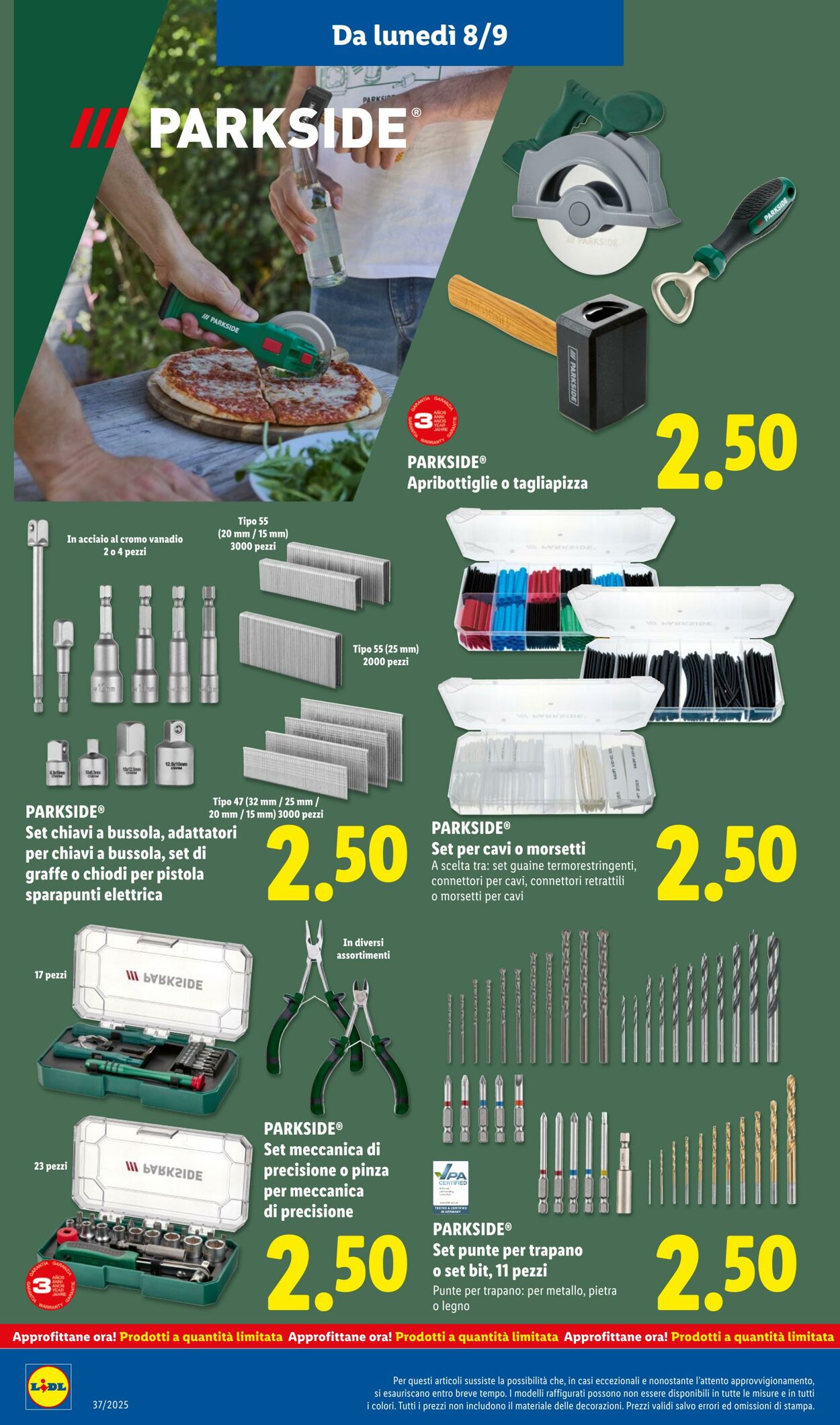 Volantino Lidl 08.09.2025 - 14.09.2025