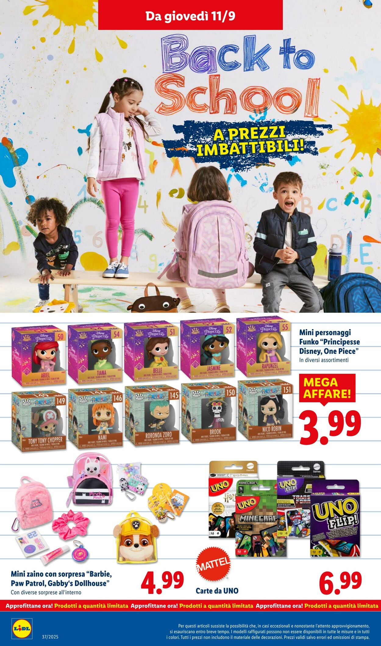 Volantino Lidl 08.09.2025 - 14.09.2025