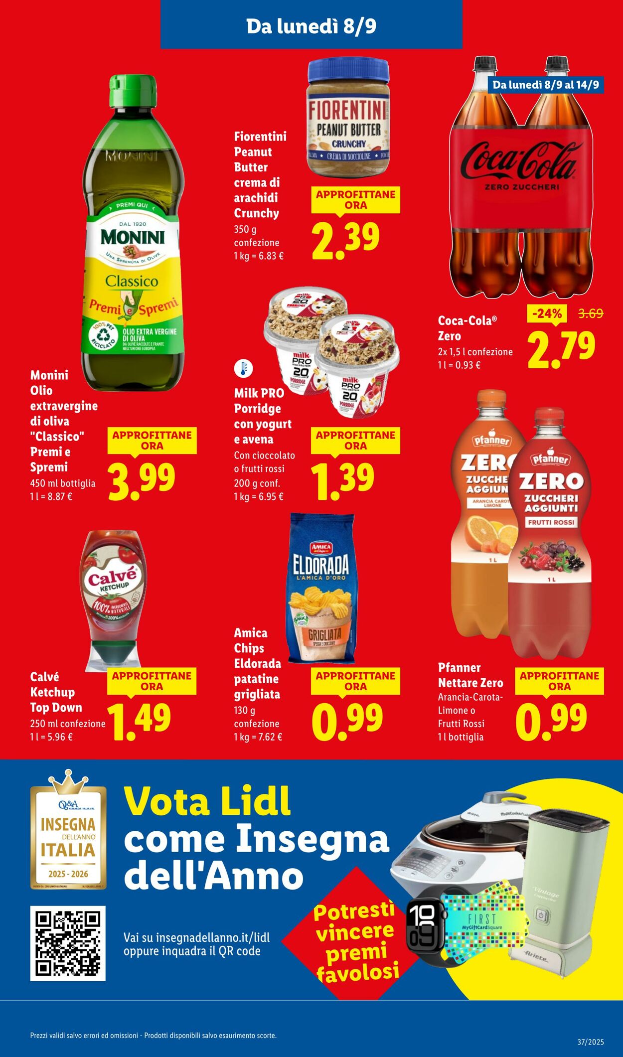 Volantino Lidl 08.09.2025 - 14.09.2025