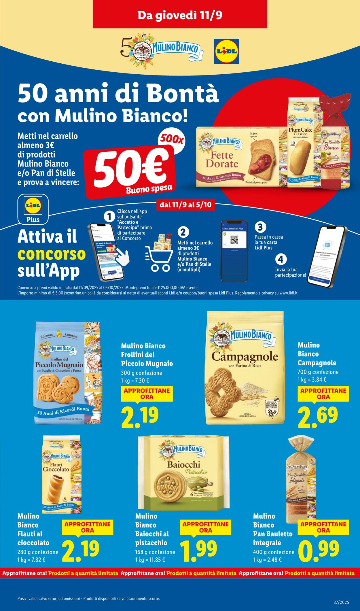 Volantino Lidl 08.09.2025 - 14.09.2025