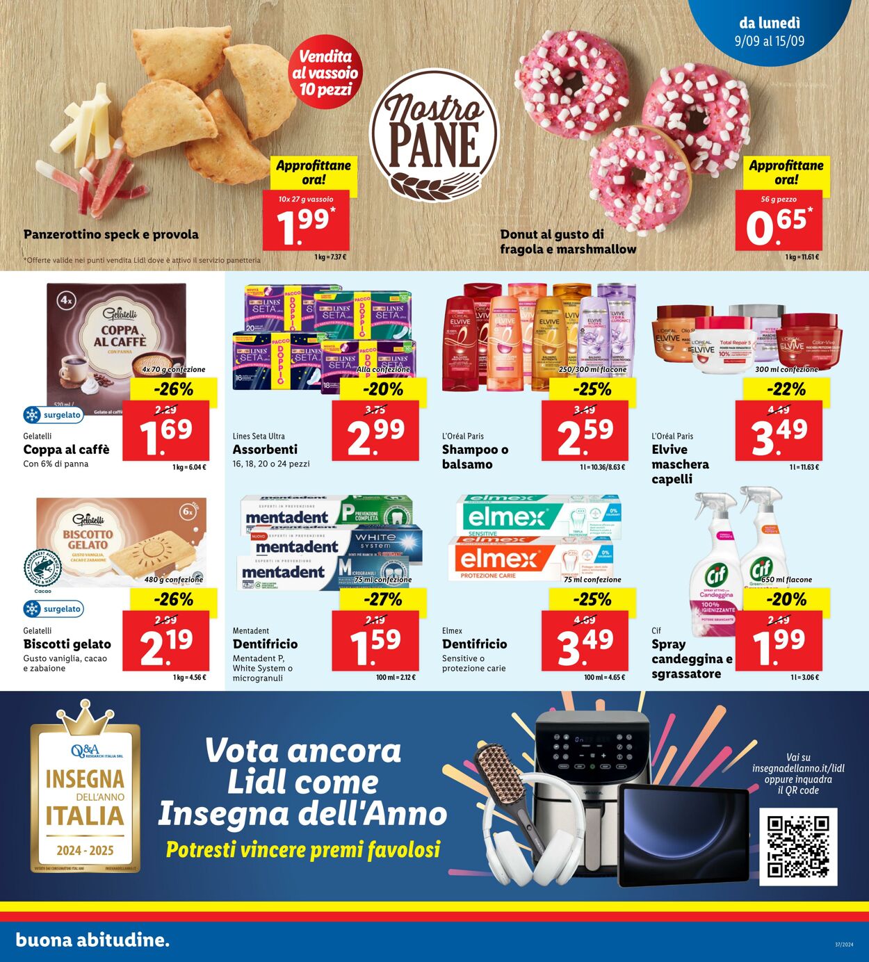 Volantino Lidl 09.09.2024 - 15.09.2024