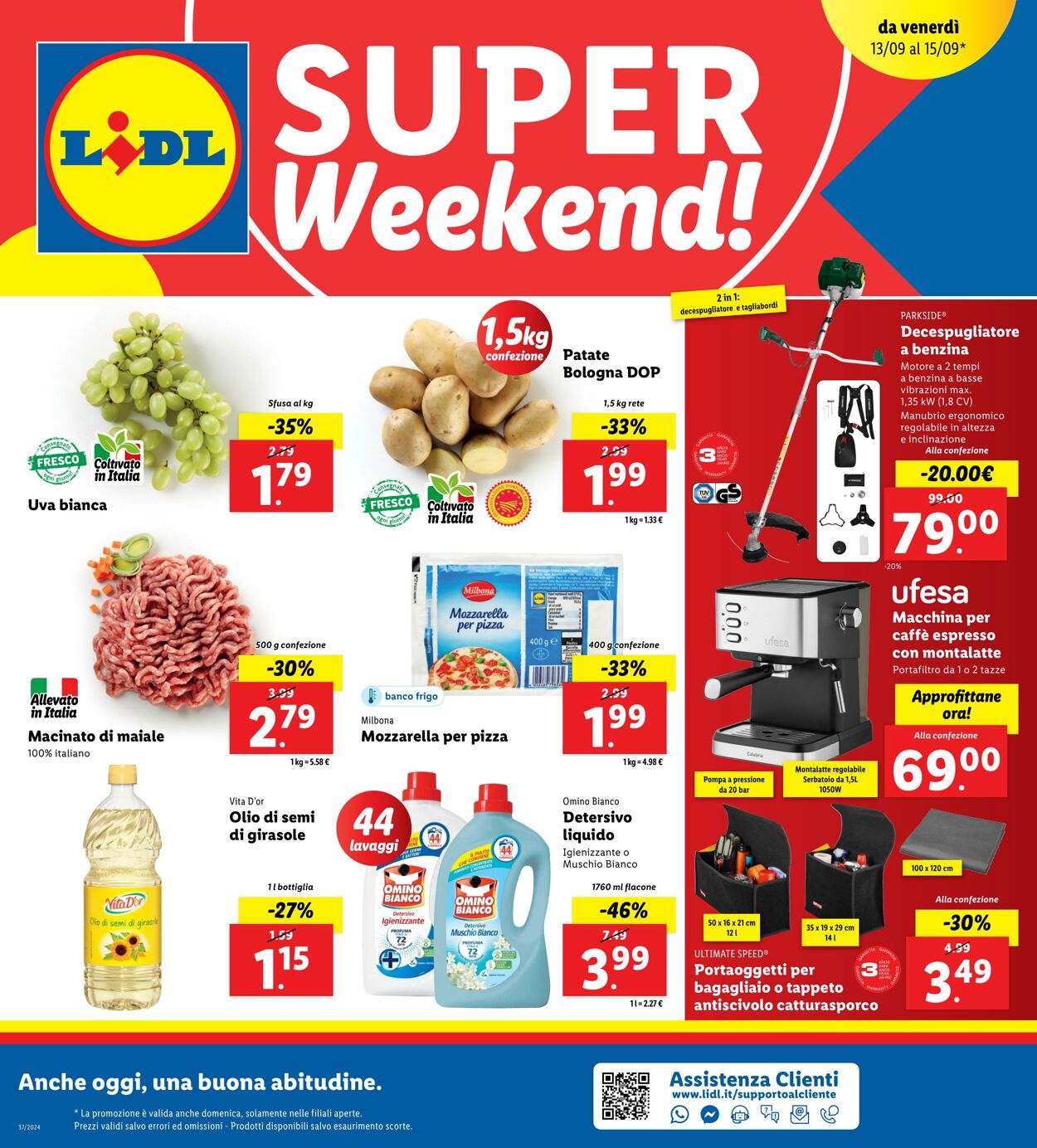 Volantino Lidl 09.09.2024 - 15.09.2024