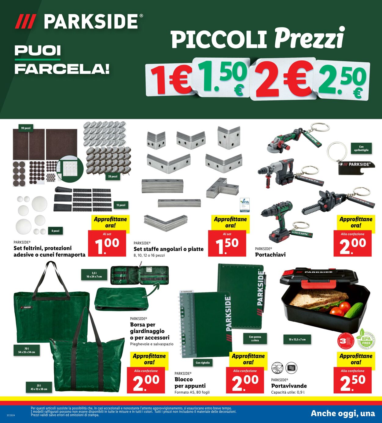 Volantino Lidl 09.09.2024 - 15.09.2024