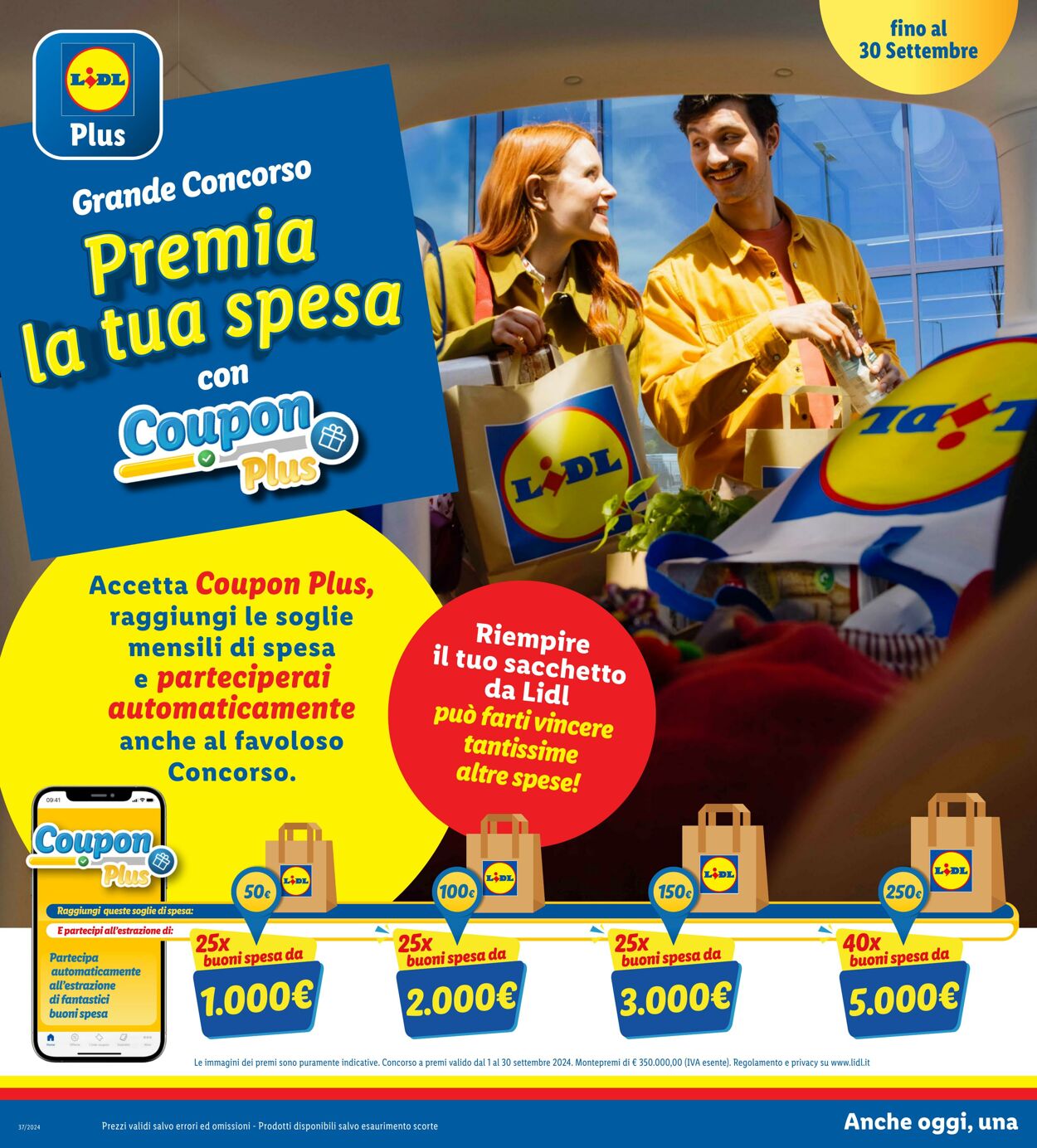 Volantino Lidl 09.09.2024 - 15.09.2024