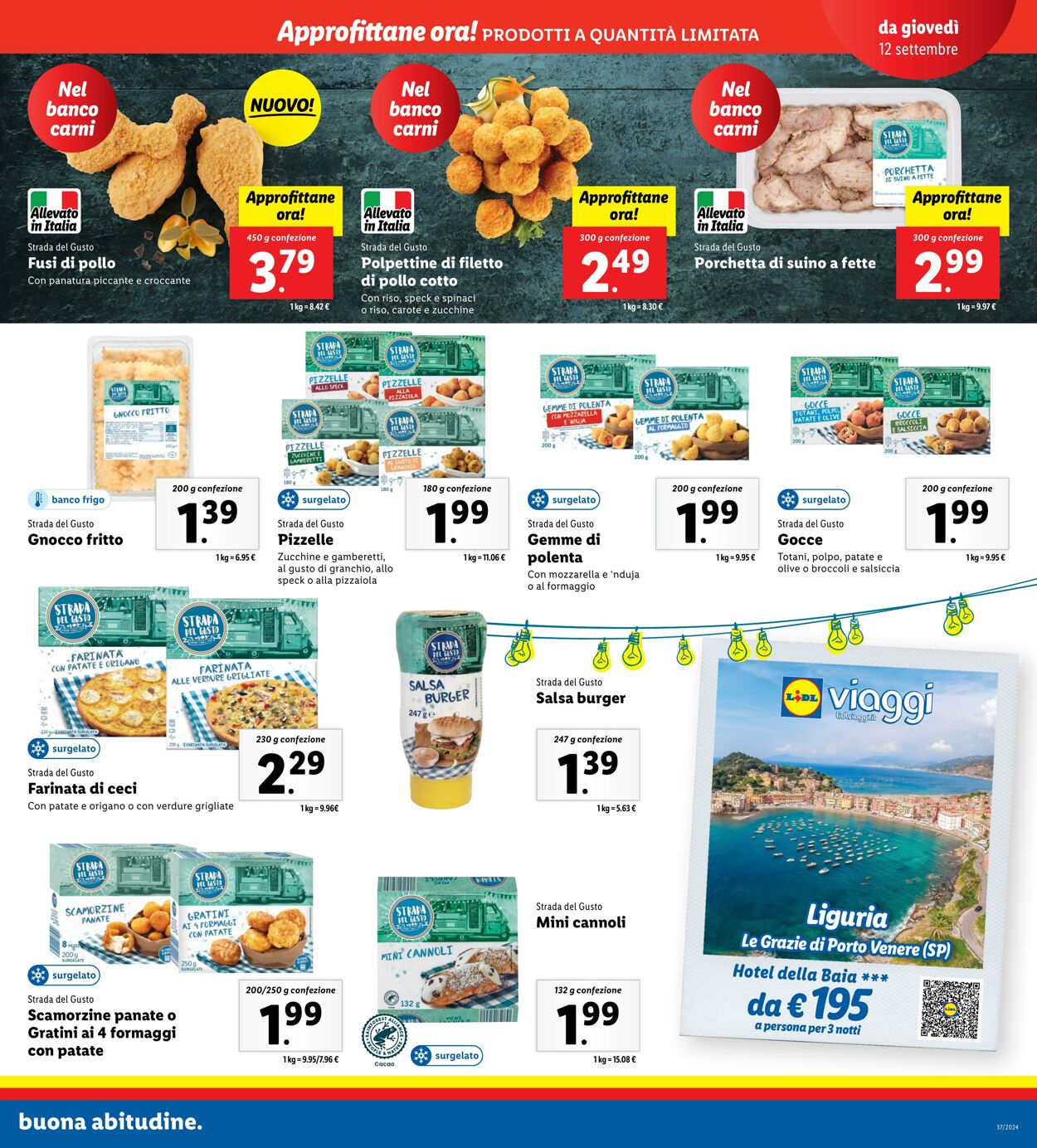 Volantino Lidl 09.09.2024 - 15.09.2024