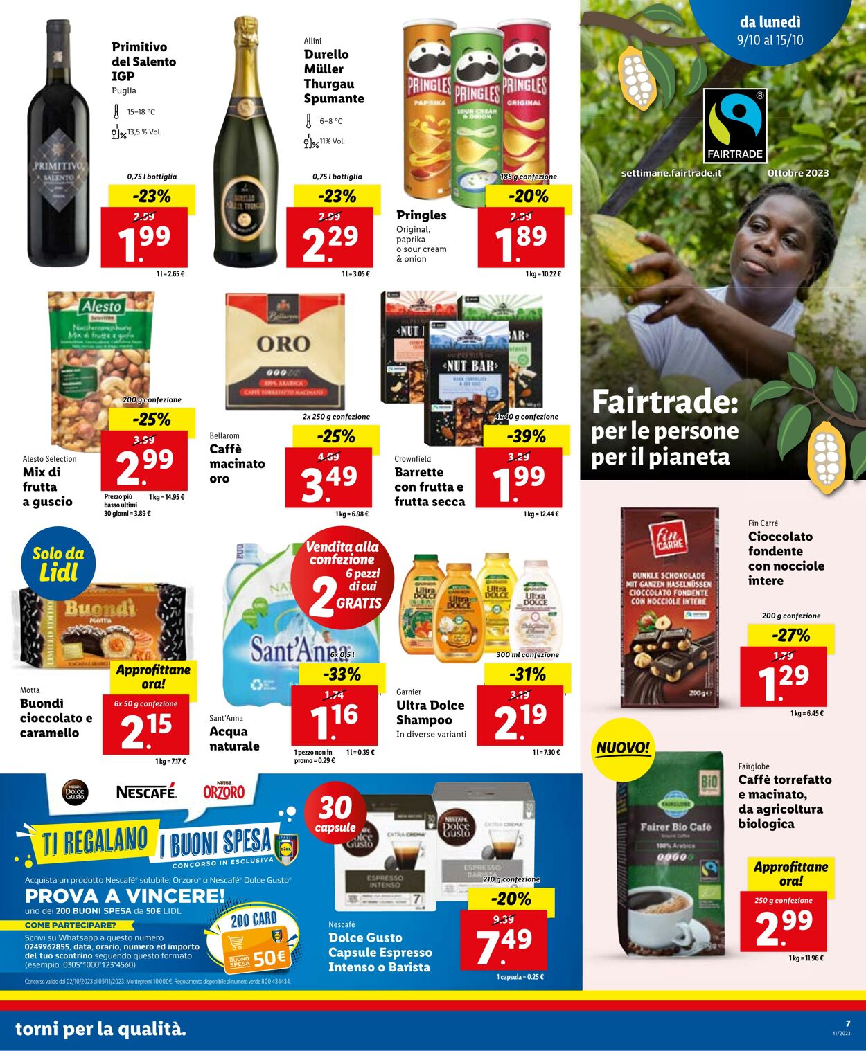 Volantino Lidl 09.10.2023 - 15.10.2023