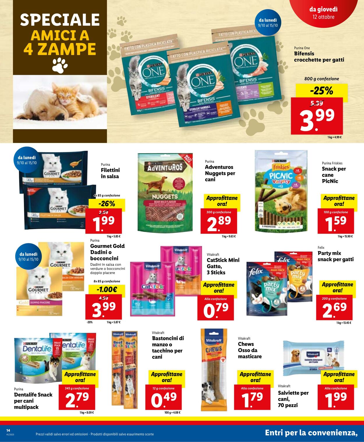 Volantino Lidl 09.10.2023 - 15.10.2023