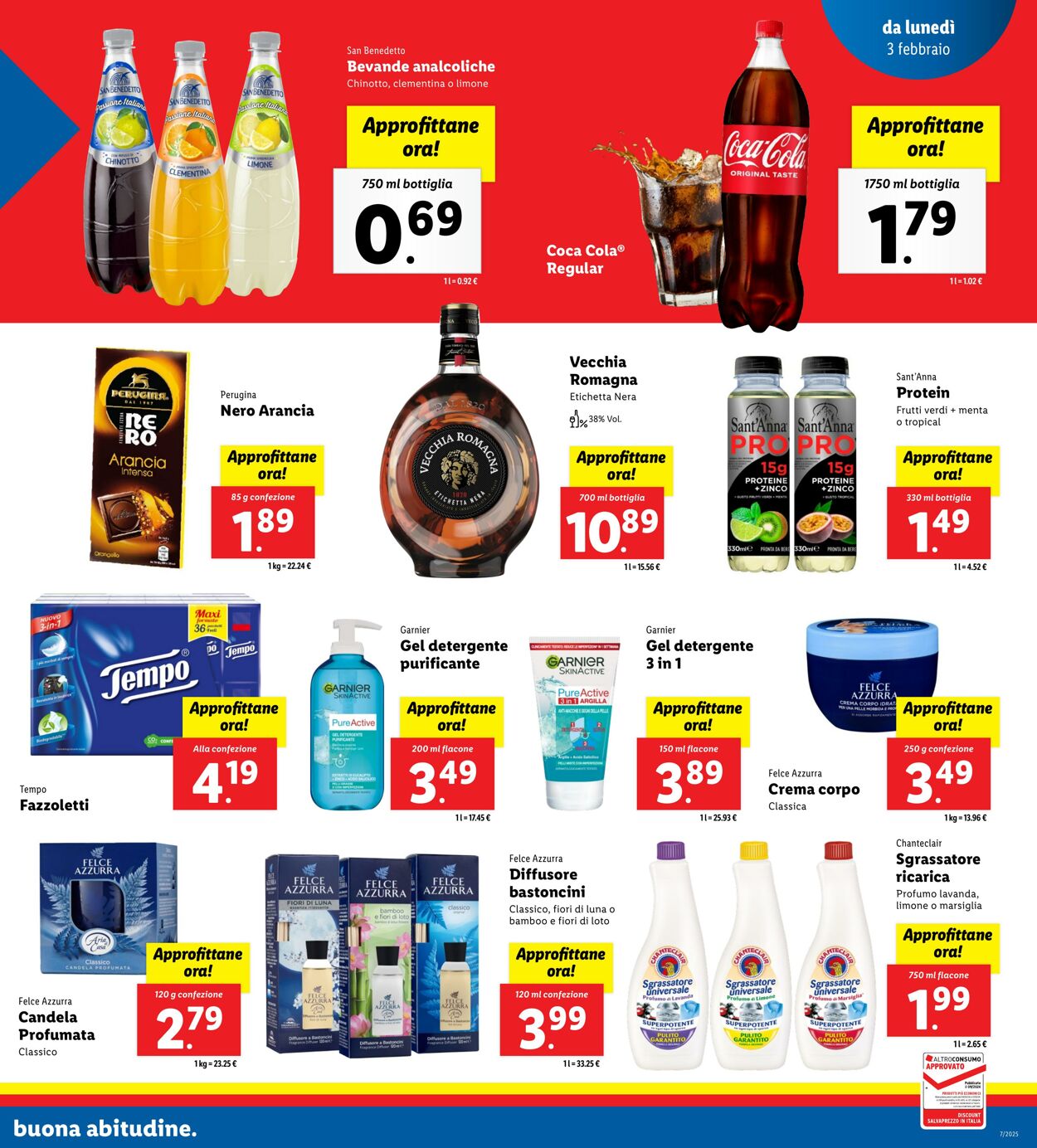 Volantino Lidl 10.02.2025 - 16.02.2025