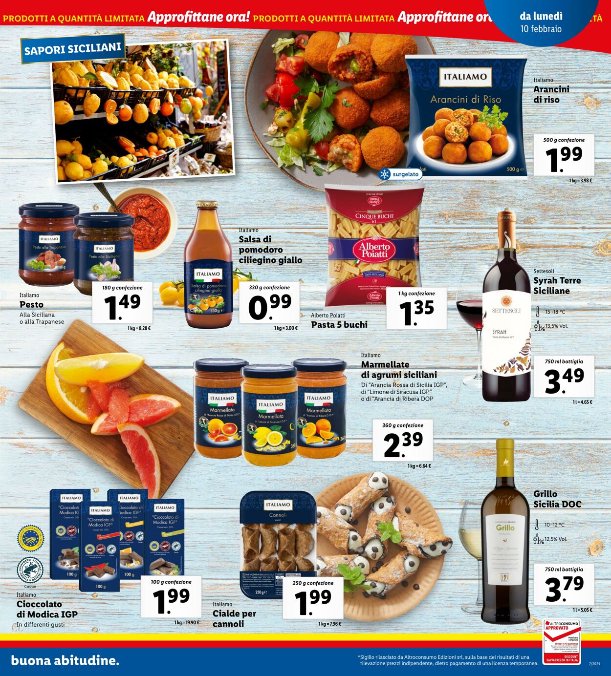 Volantino Lidl 10.02.2025 - 16.02.2025