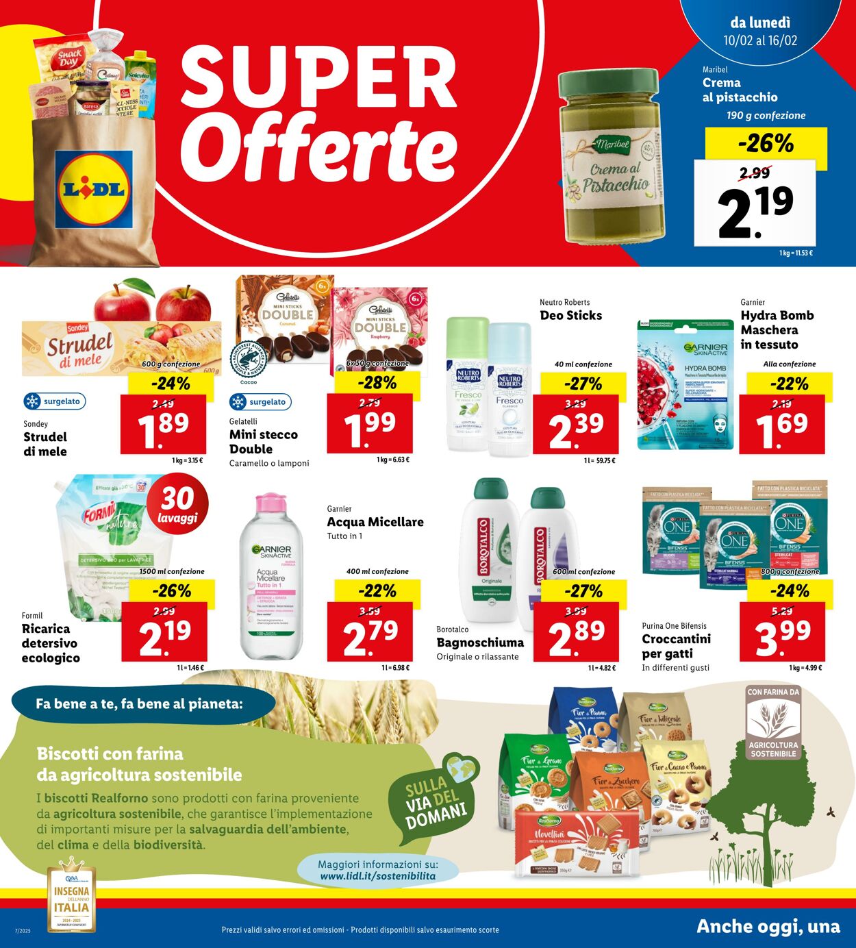 Volantino Lidl 10.02.2025 - 16.02.2025