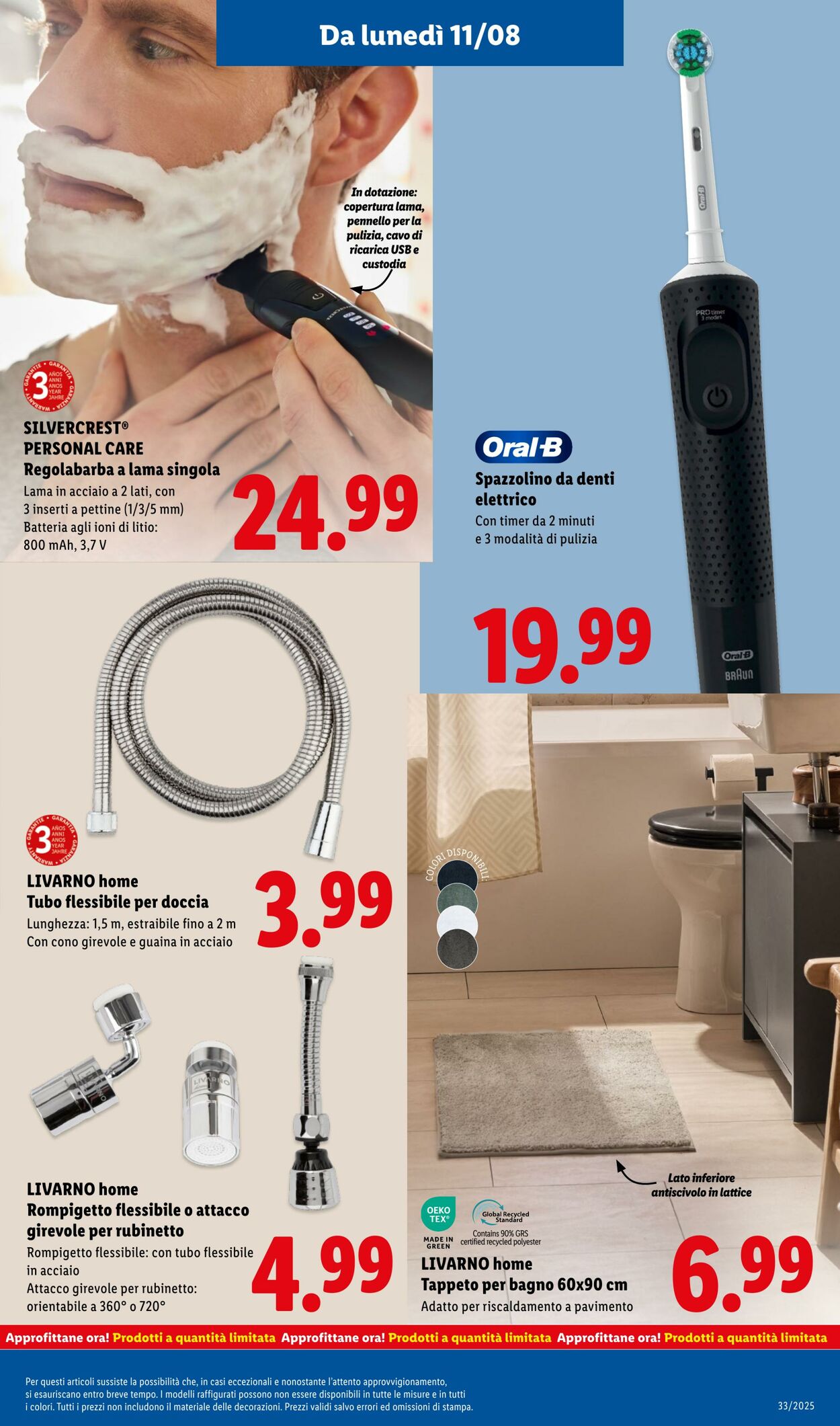 Volantino Lidl 11.08.2025 - 17.08.2025