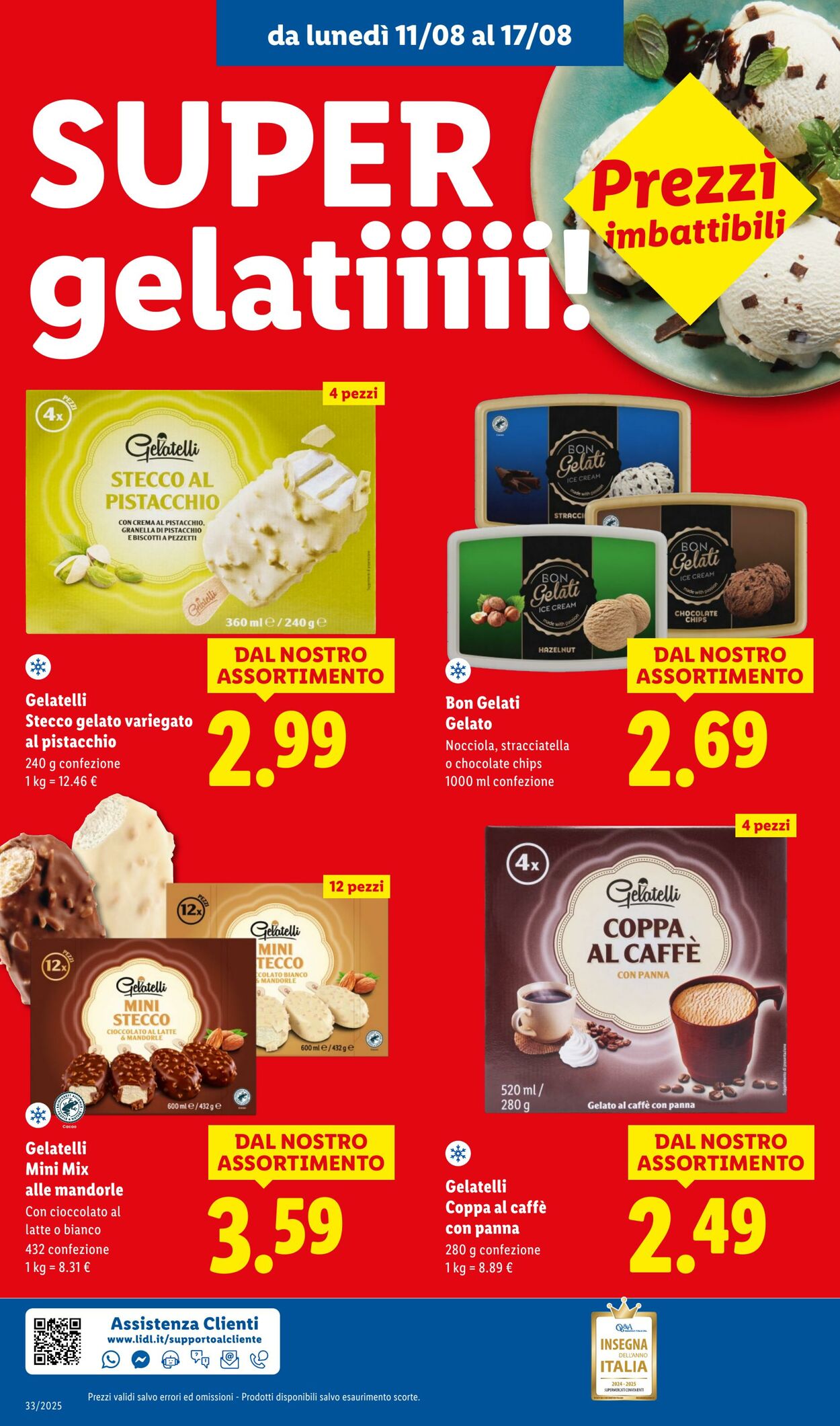 Volantino Lidl 11.08.2025 - 17.08.2025