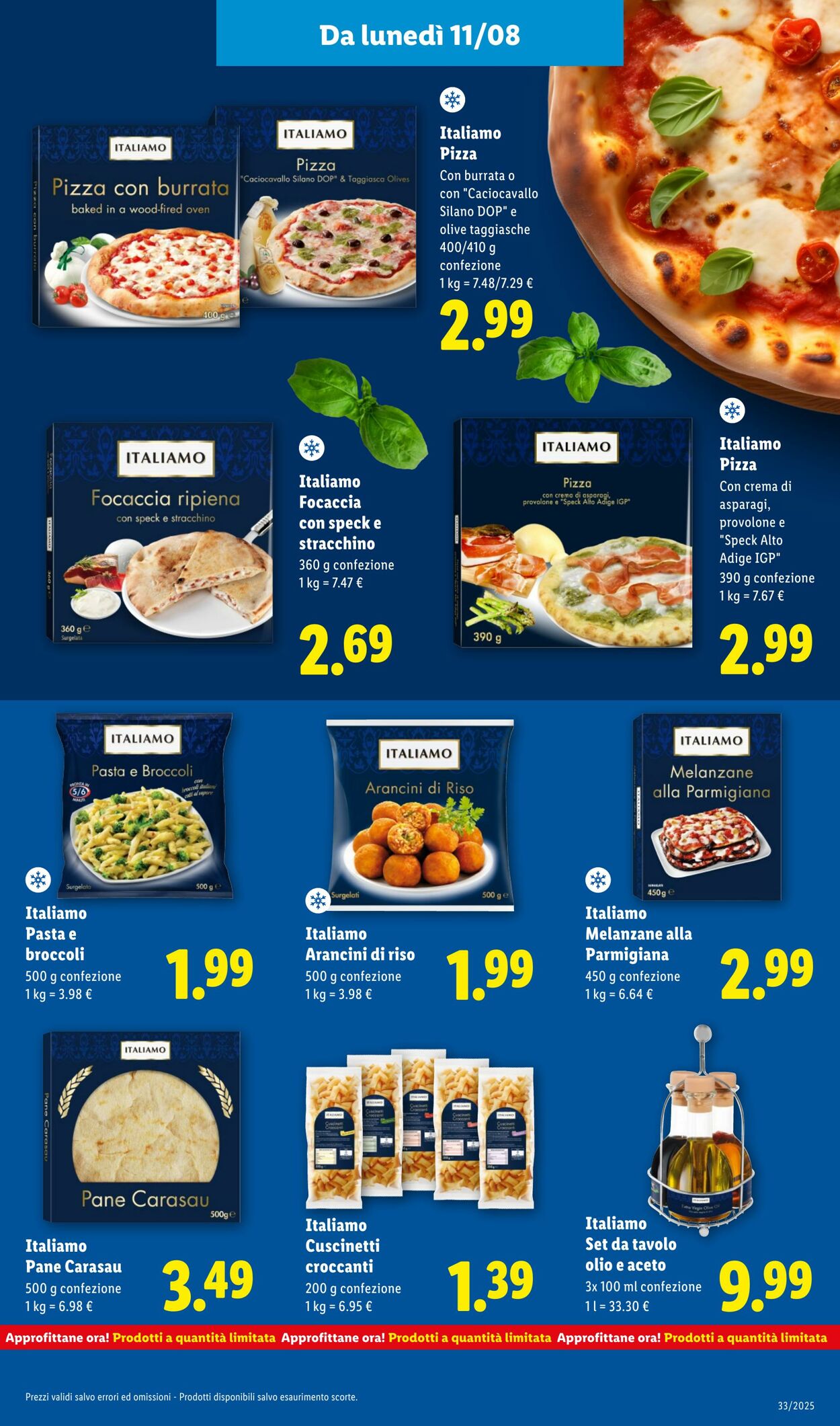 Volantino Lidl 11.08.2025 - 17.08.2025