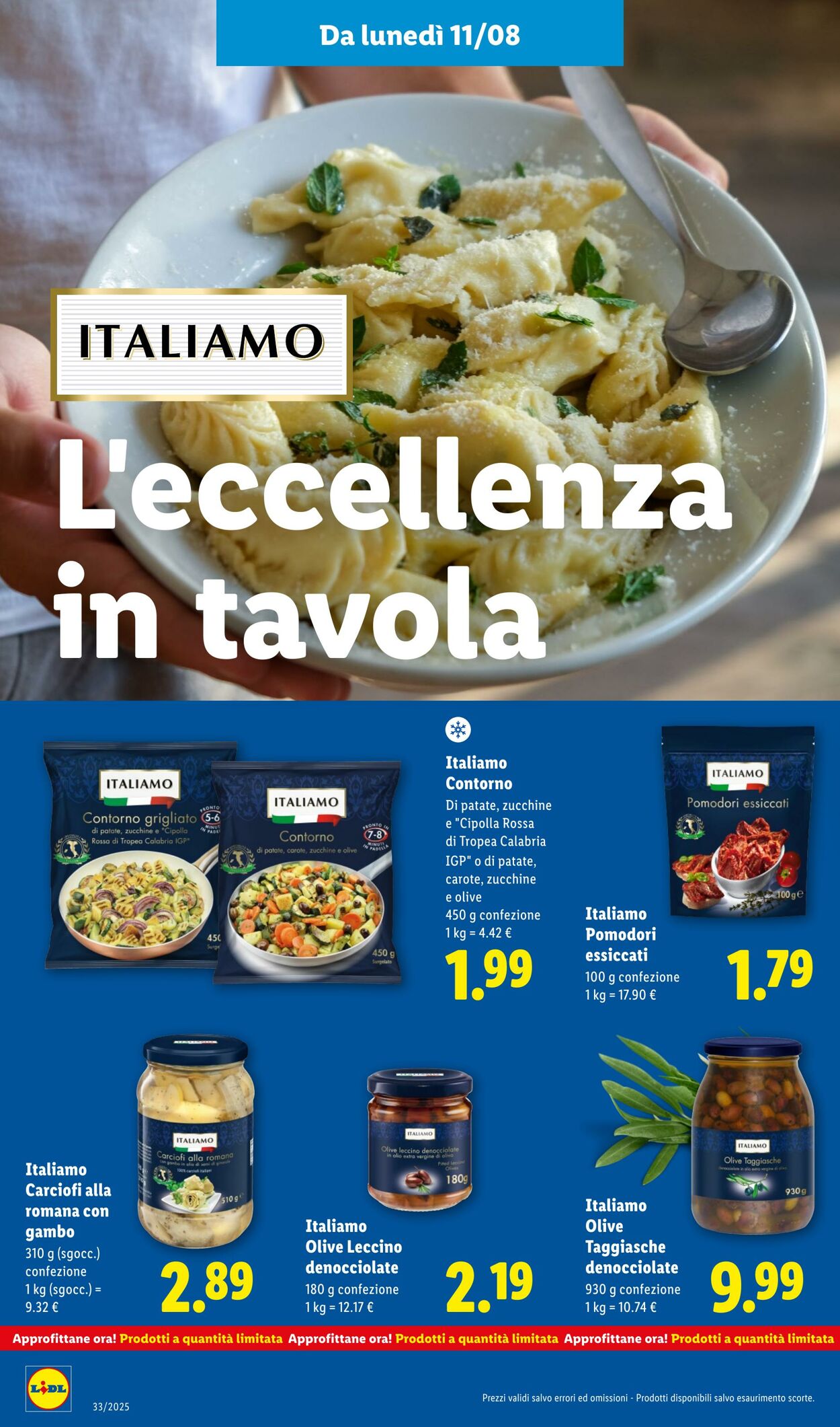 Volantino Lidl 11.08.2025 - 17.08.2025