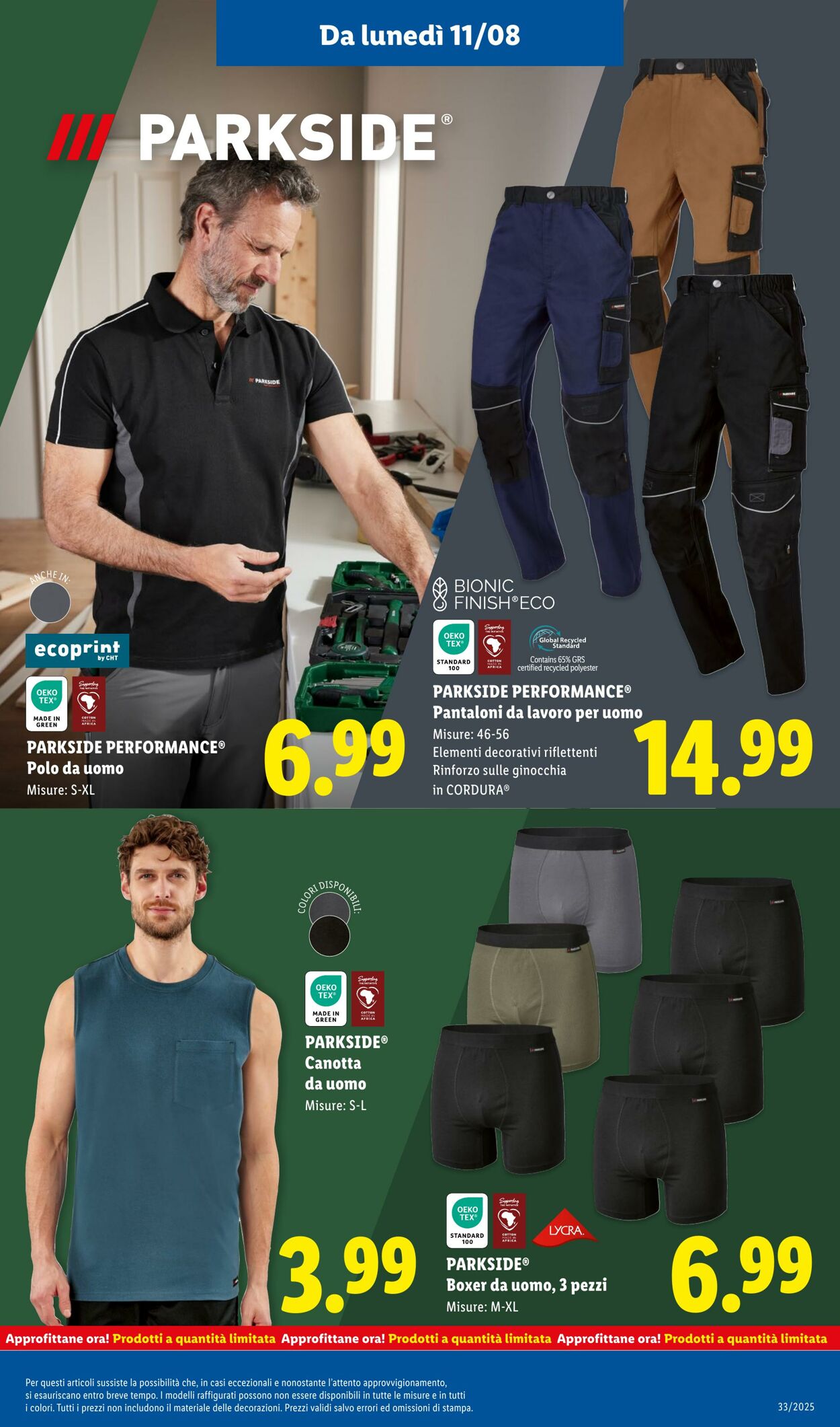 Volantino Lidl 11.08.2025 - 17.08.2025