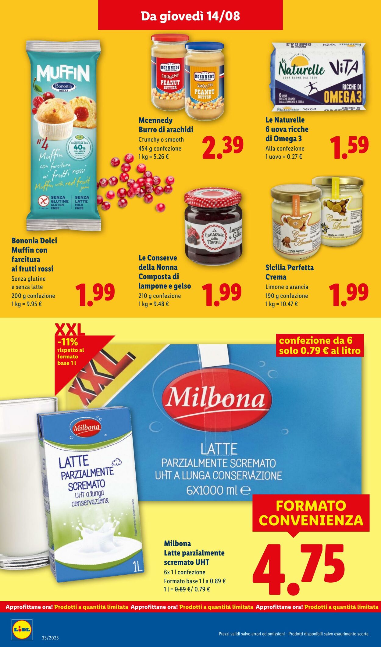 Volantino Lidl 11.08.2025 - 17.08.2025