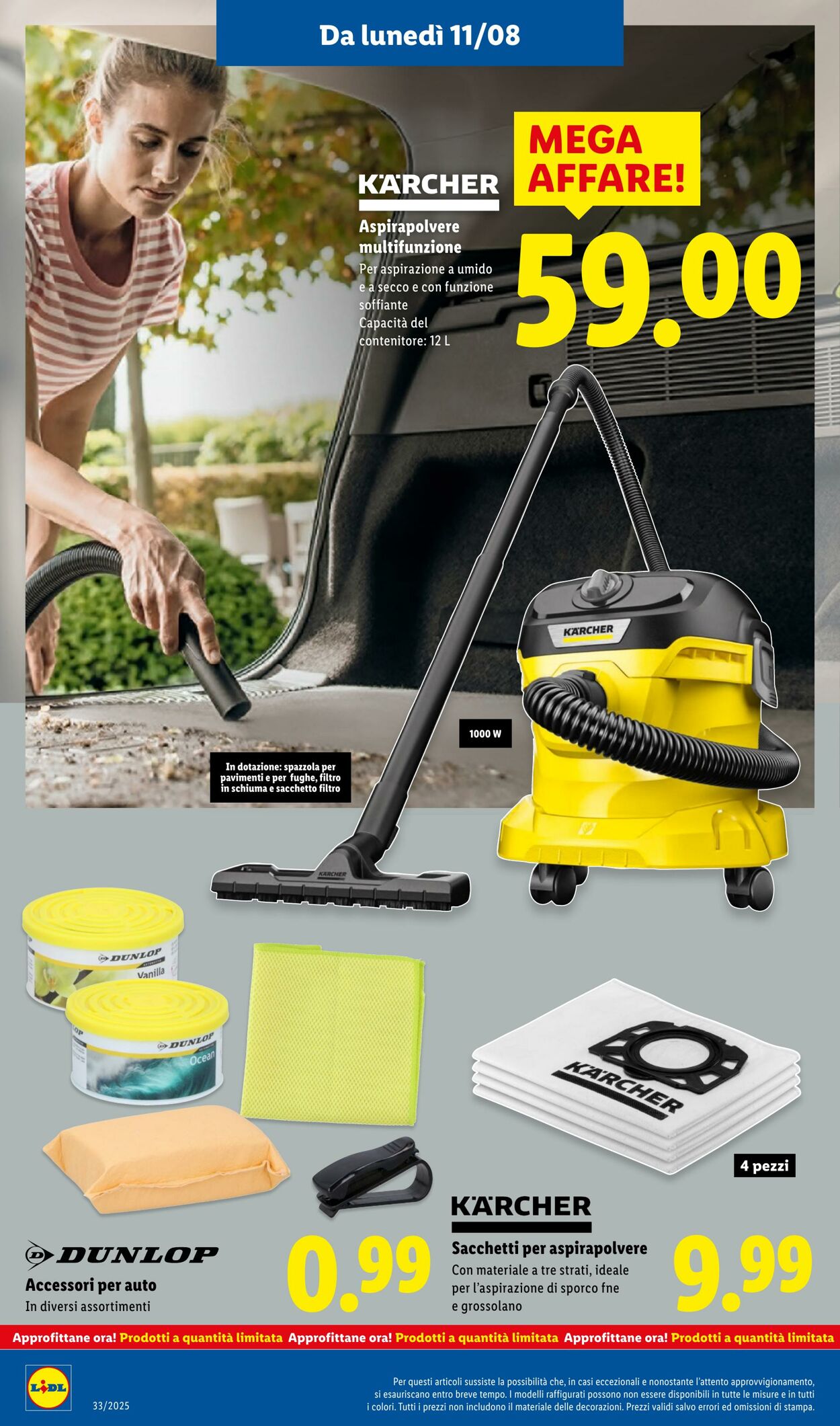 Volantino Lidl 11.08.2025 - 17.08.2025
