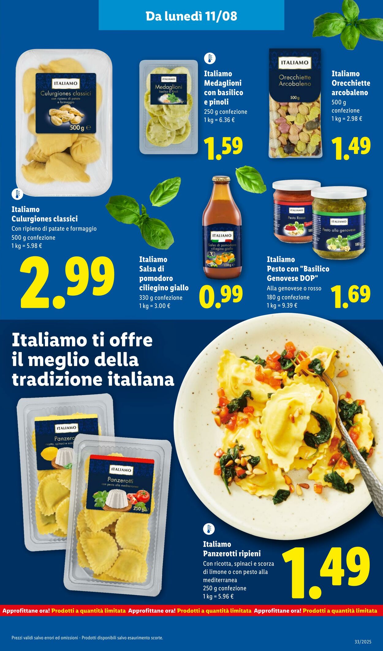 Volantino Lidl 11.08.2025 - 17.08.2025