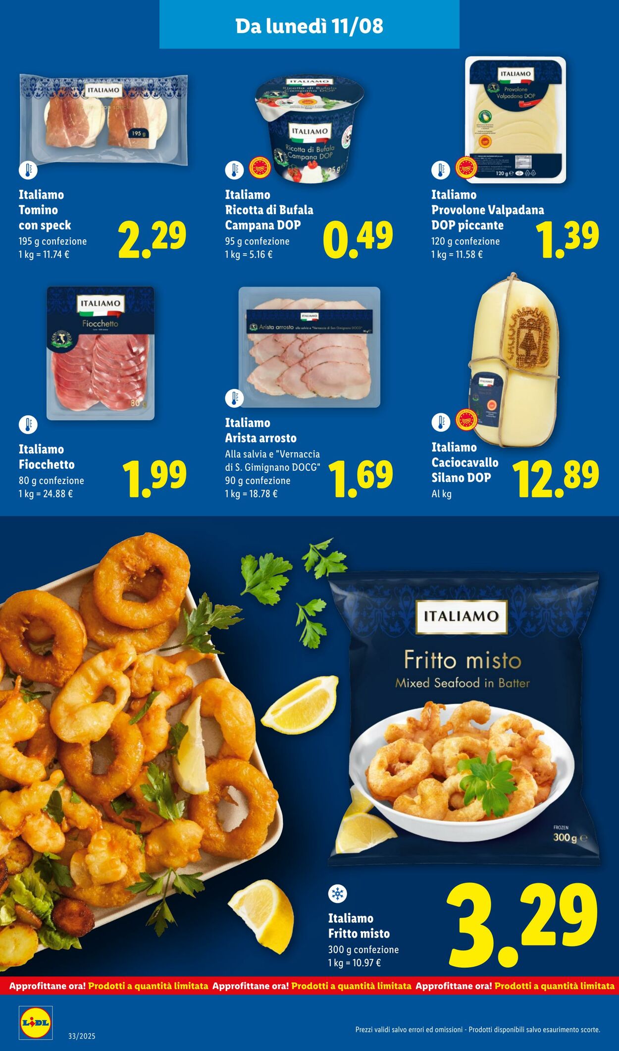 Volantino Lidl 11.08.2025 - 17.08.2025