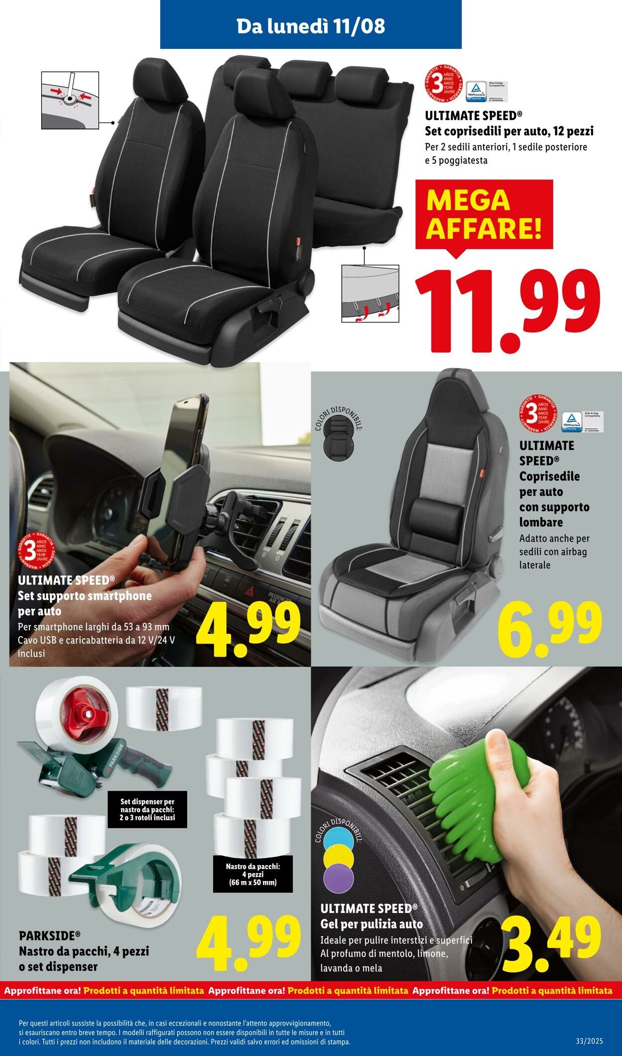 Volantino Lidl 11.08.2025 - 17.08.2025