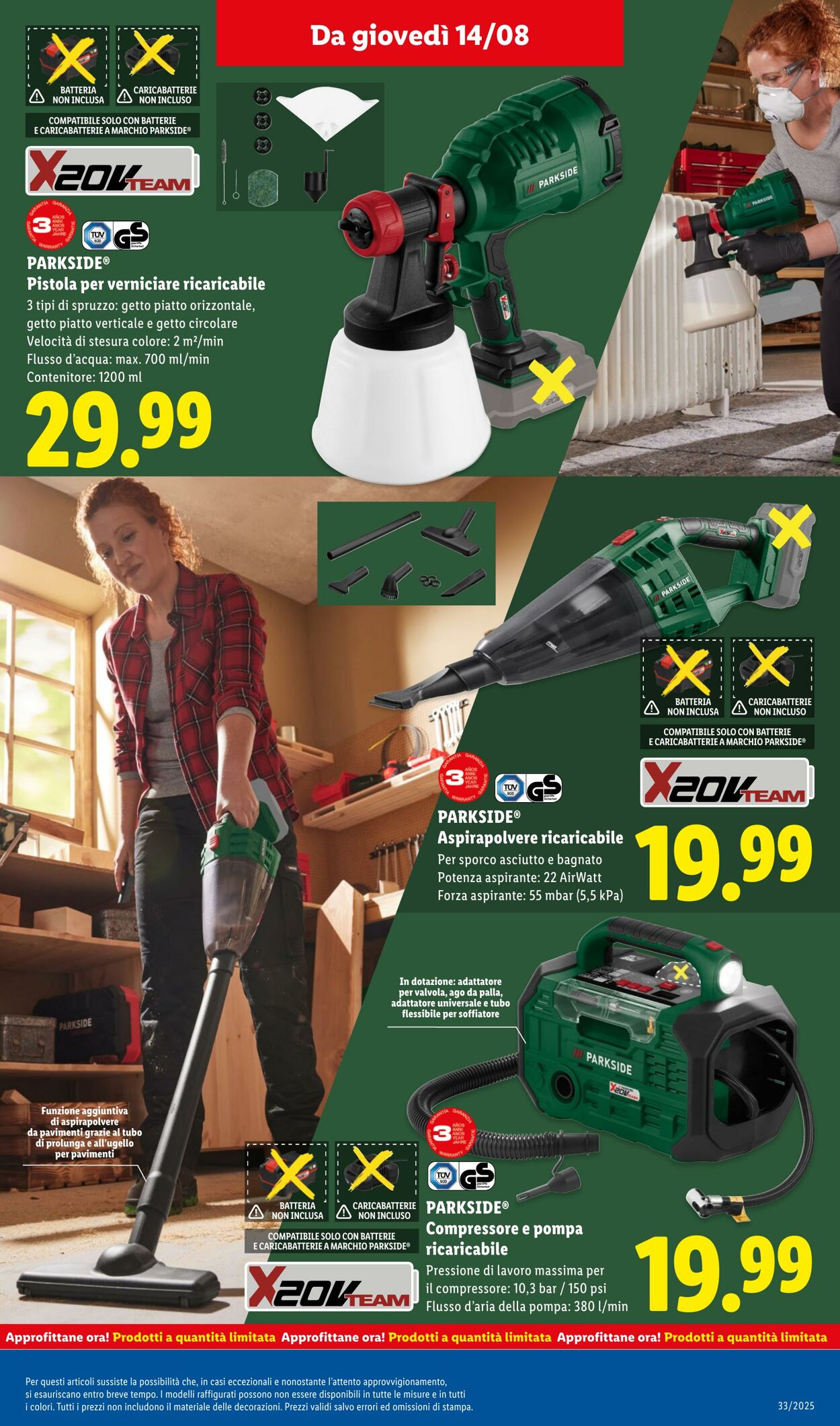 Volantino Lidl 11.08.2025 - 17.08.2025