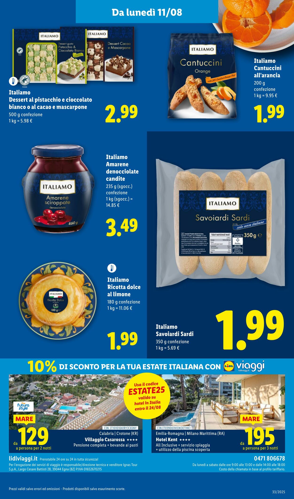 Volantino Lidl 11.08.2025 - 17.08.2025