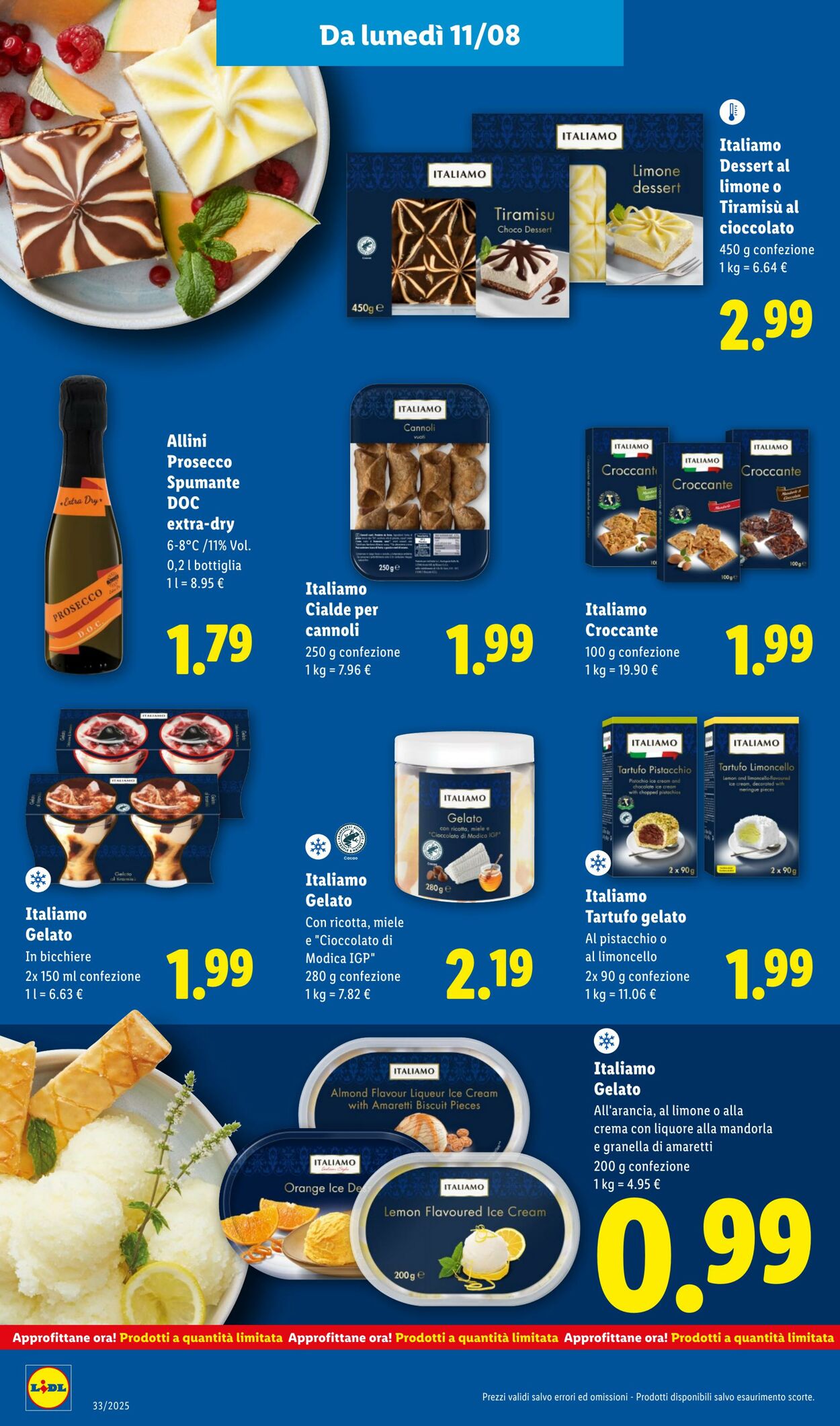 Volantino Lidl 11.08.2025 - 17.08.2025