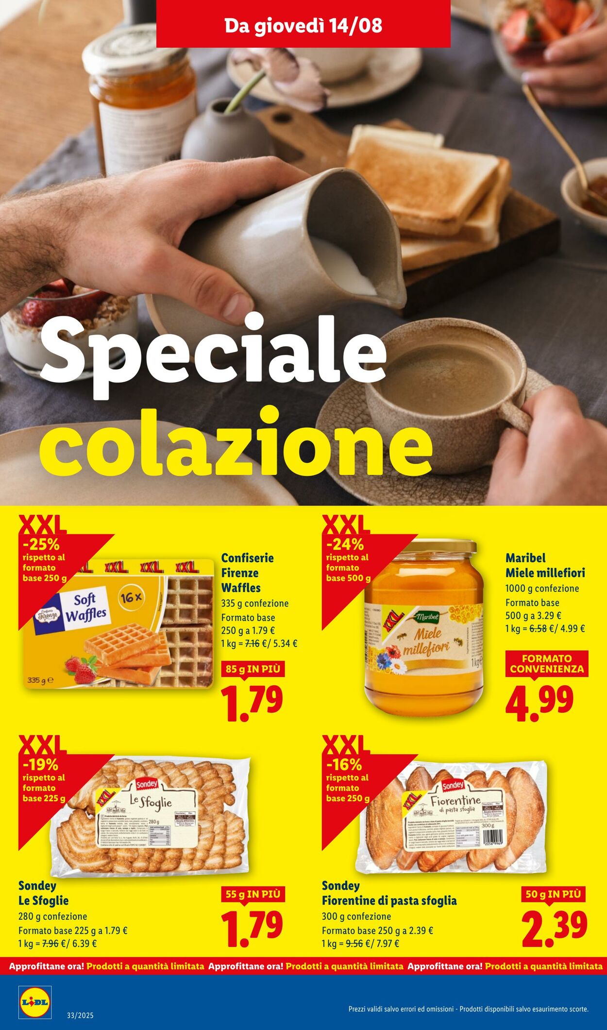 Volantino Lidl 11.08.2025 - 17.08.2025