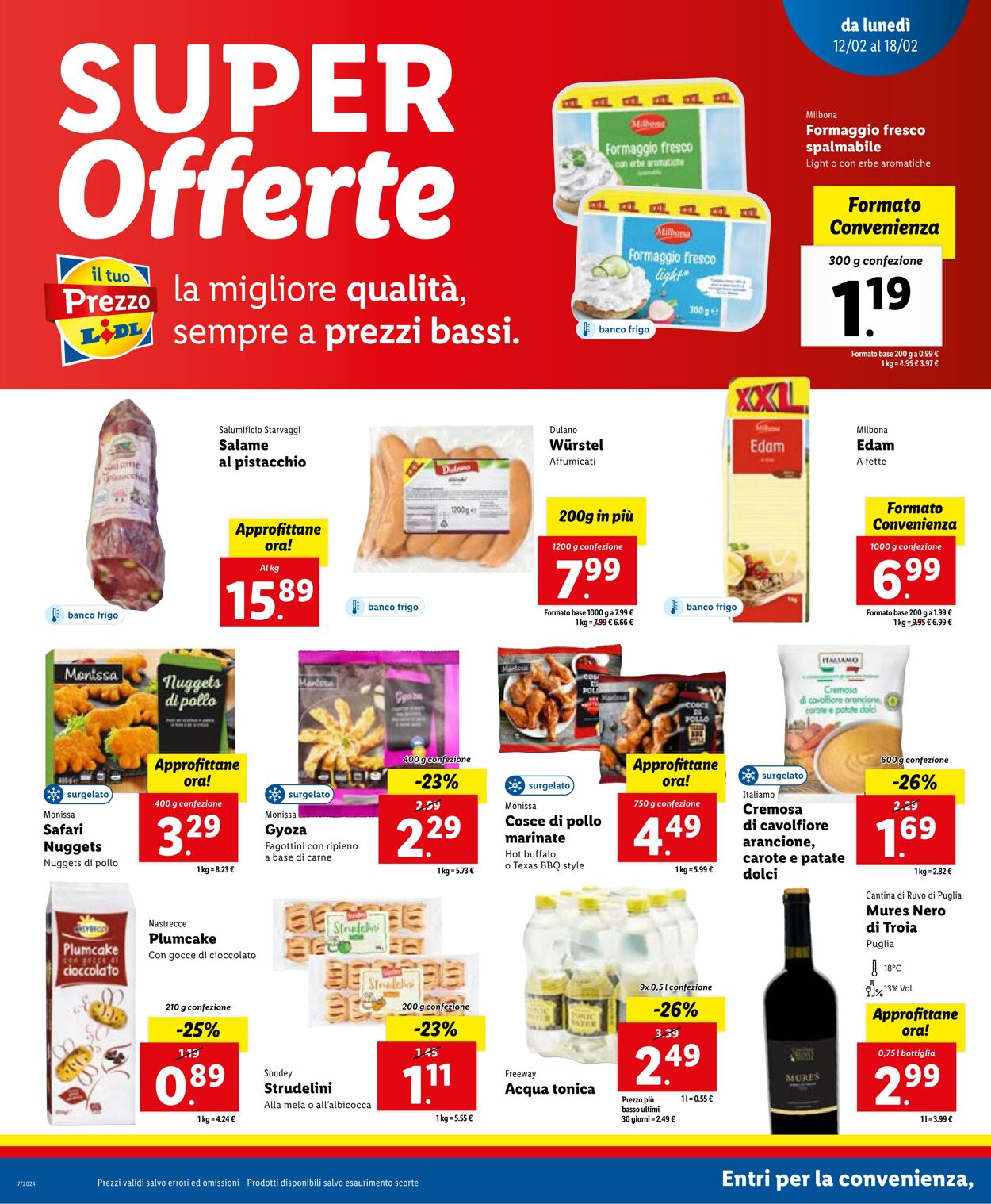 Volantino Lidl 12.02.2024 - 18.02.2024