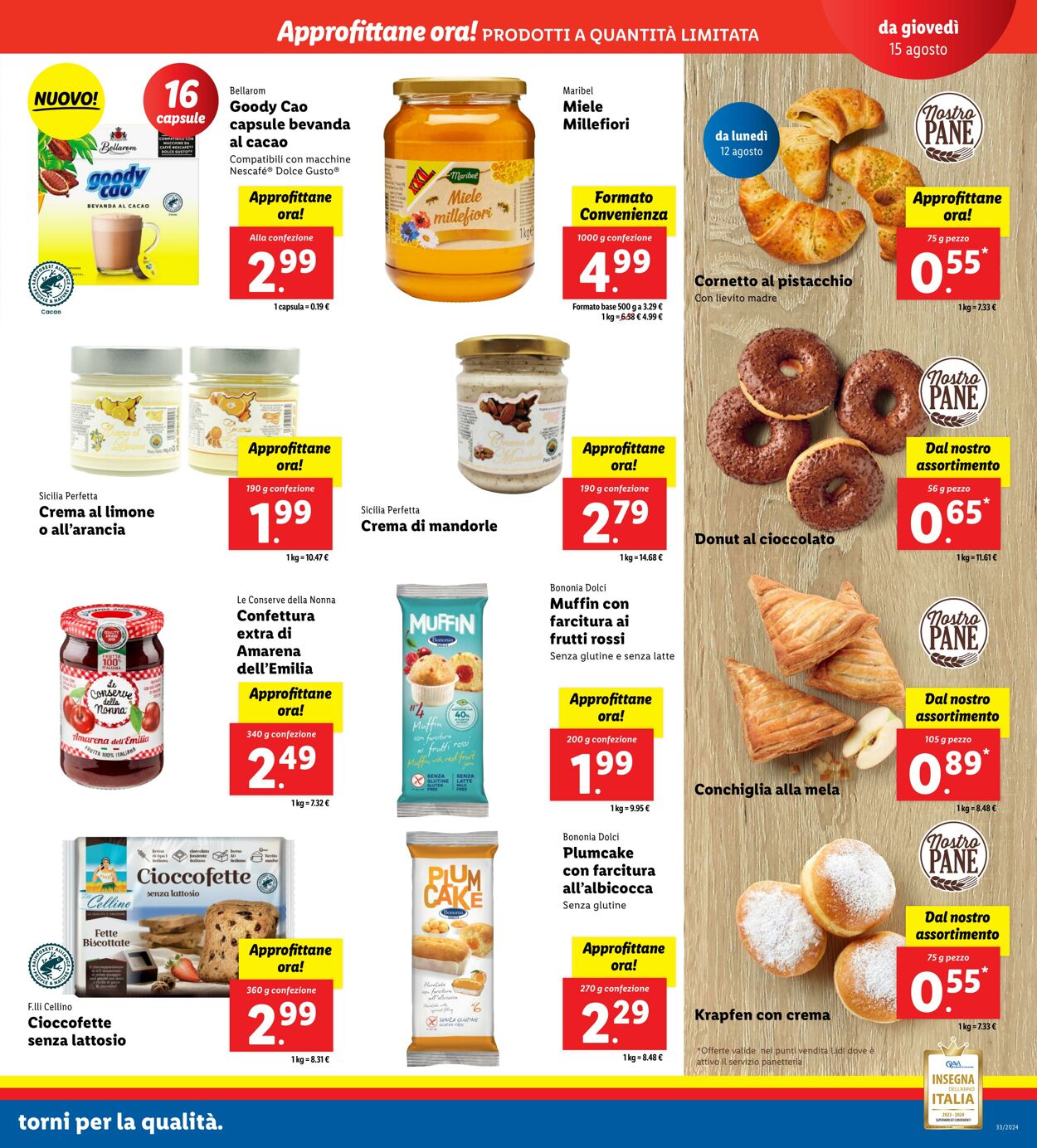 Volantino Lidl 12.08.2024 - 18.08.2024